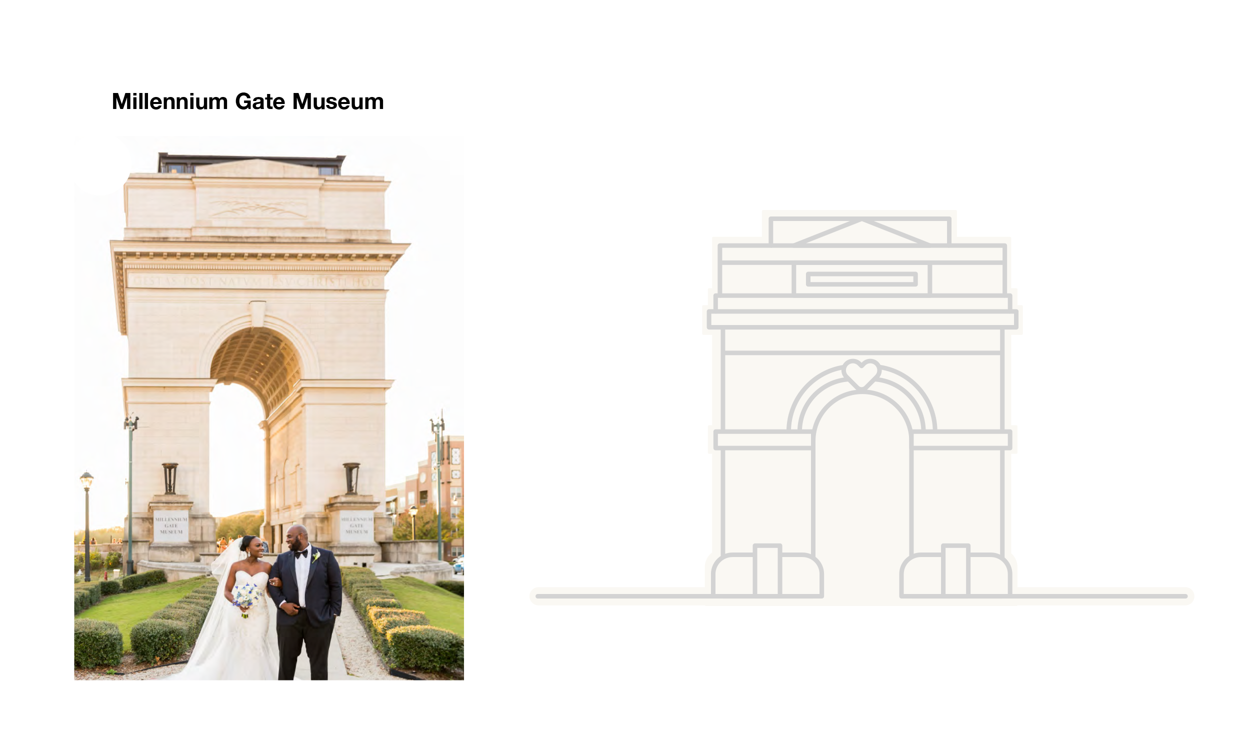 Landmark Illustration: the Archway