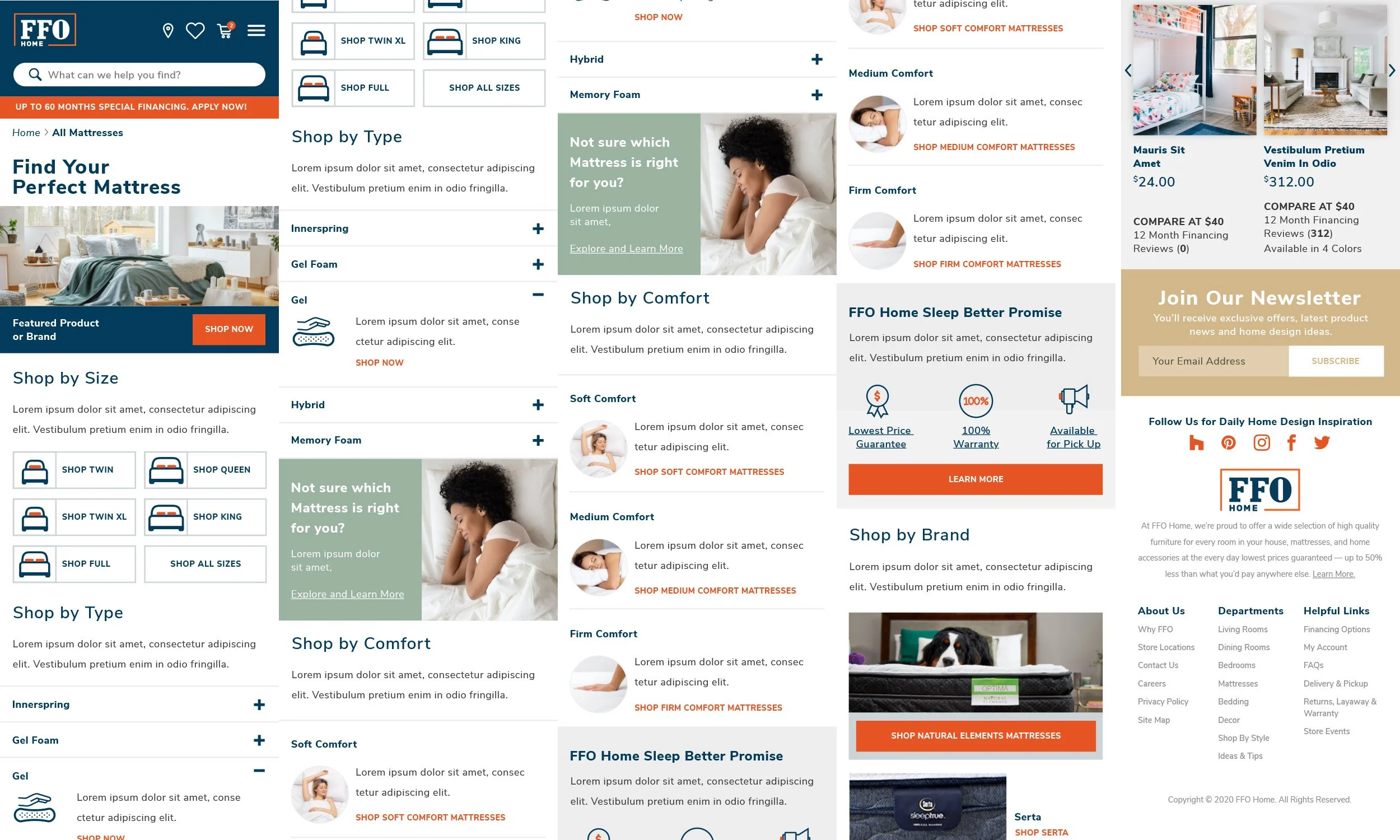 Mobile Mattress Page