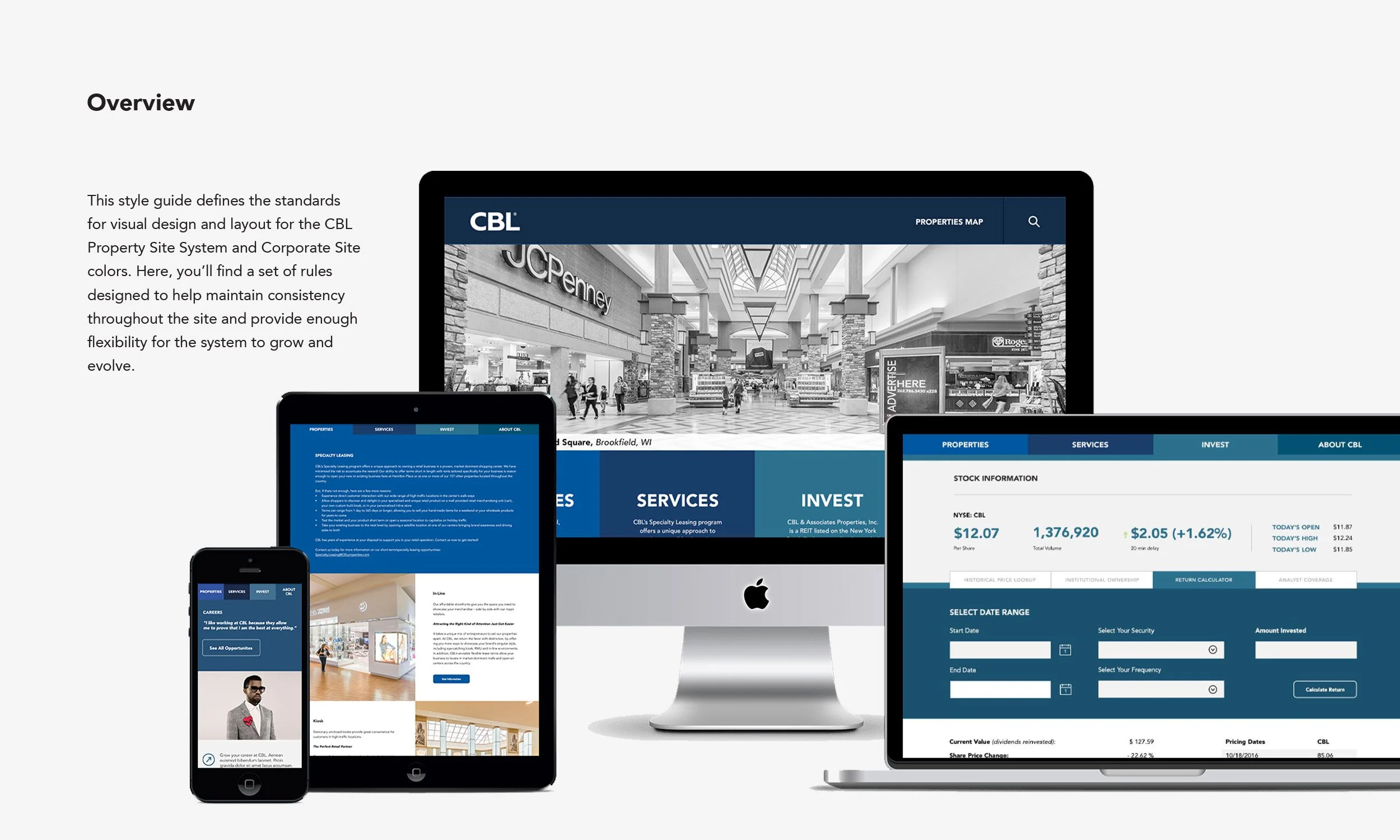 Corporate Responsive Screens Set