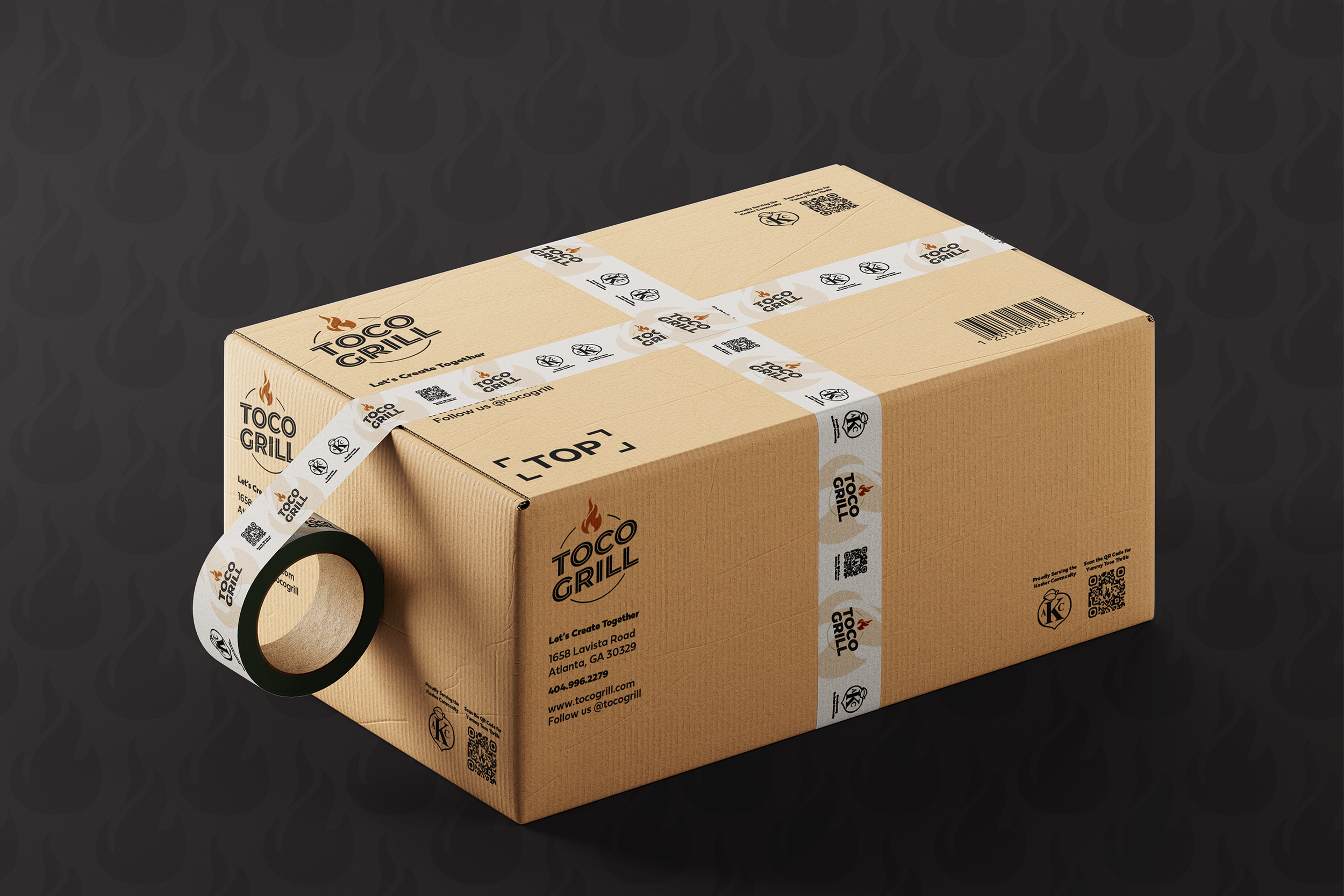 Potential Packaging Option 2: Packing Tape