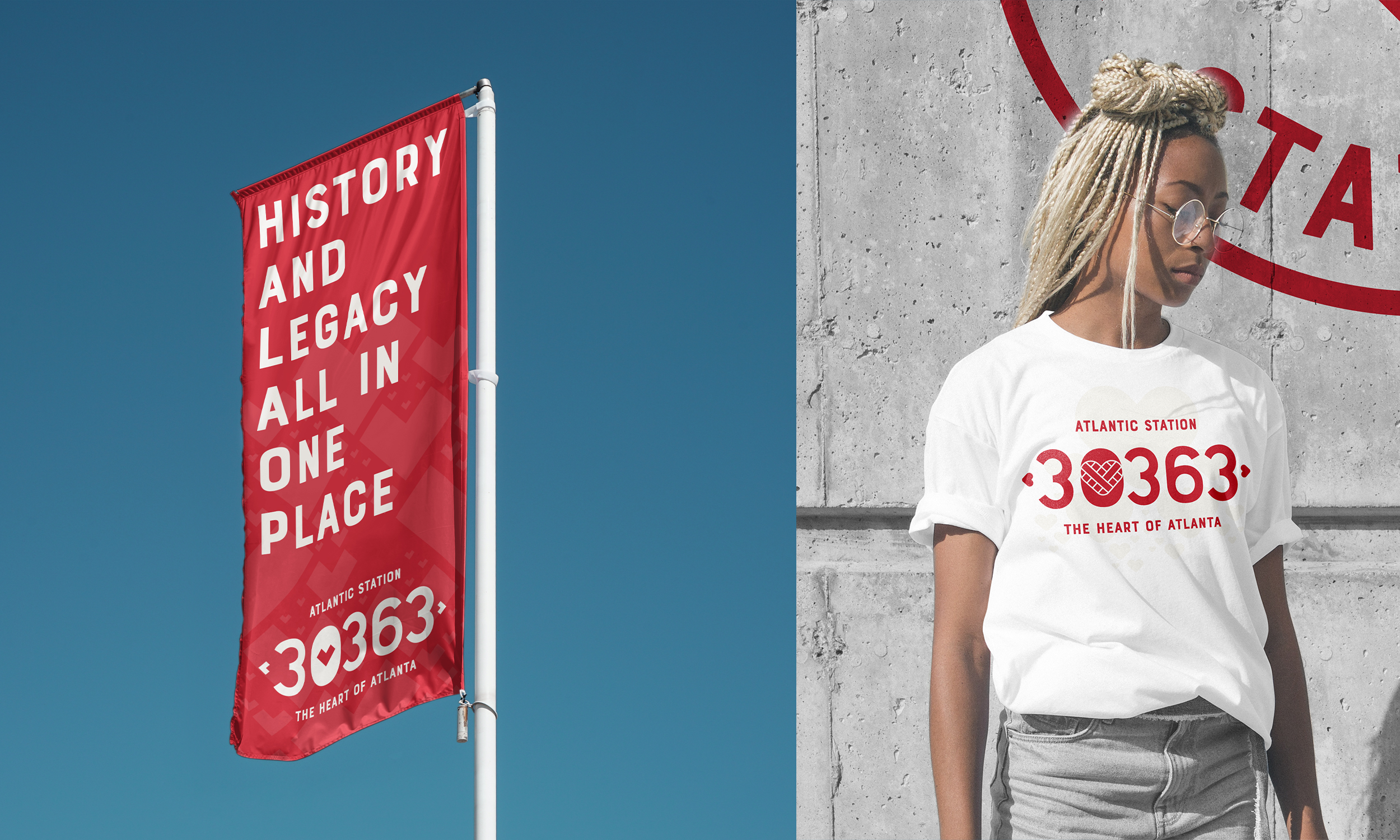Street Banner and Shirt