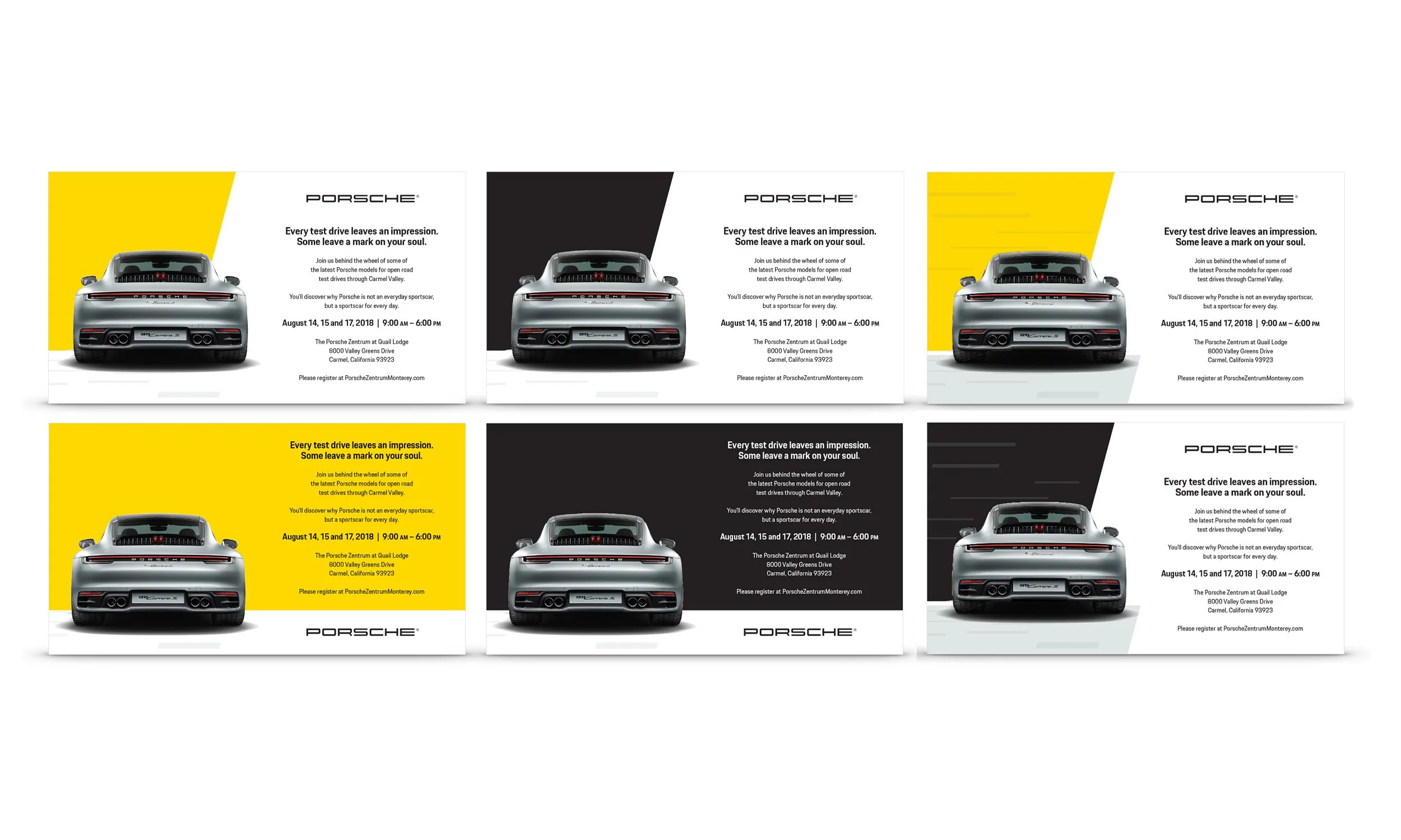 Test Drive Flyer Options