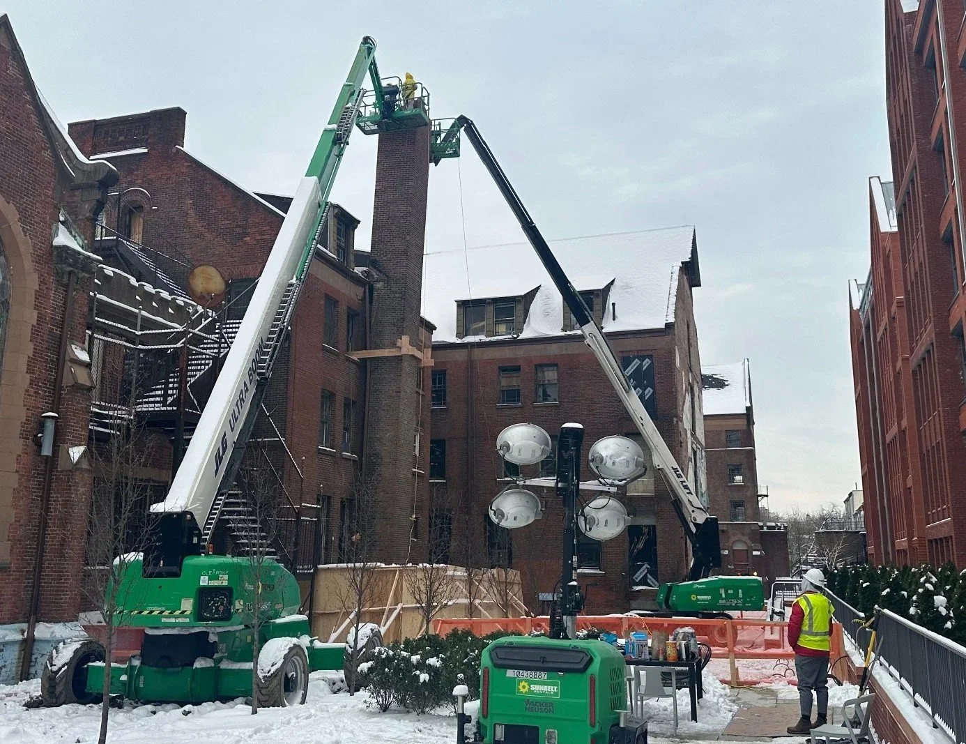 Landmarked Church Emergency Structural Demolition