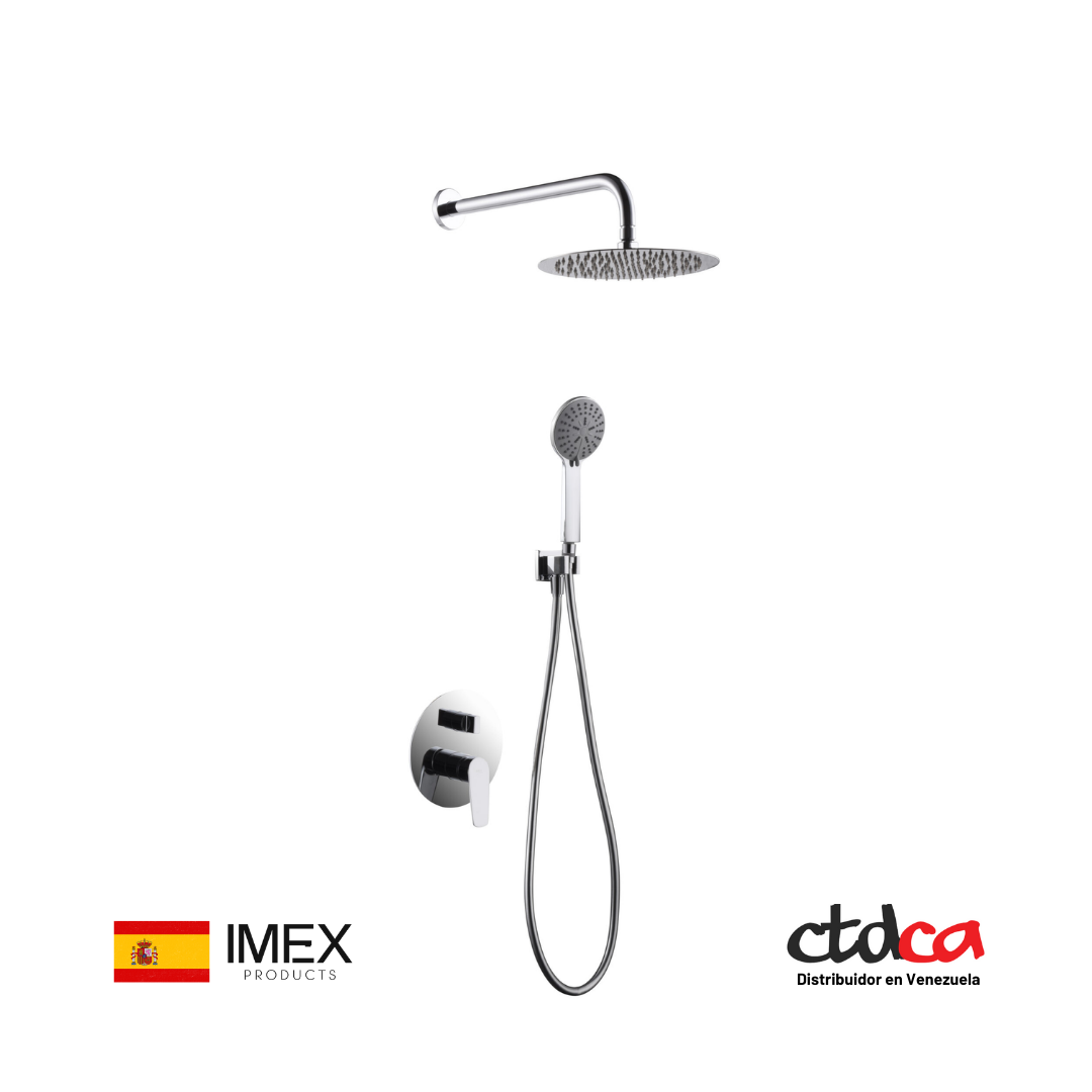 SERIE BÉLGICA - Conjunto de Ducha - Cromo - IMEX
