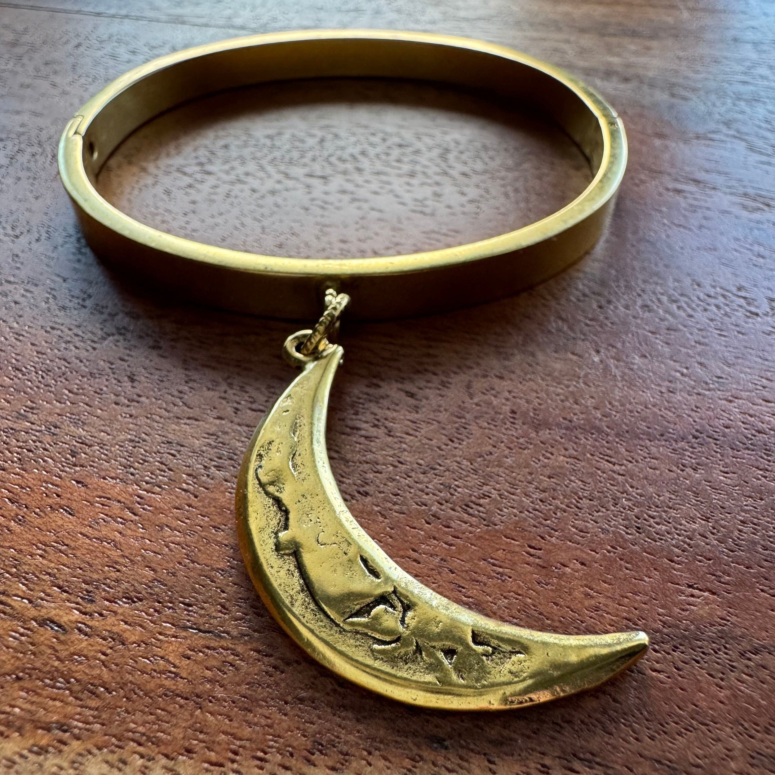The Crescent Dreams Bangle Bracelet