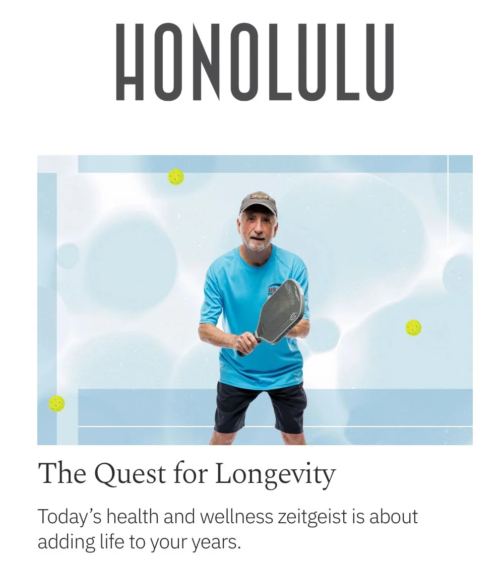 Honolulu Magazine spotlights Dr. Robert Peterson on prevention, screening, and the real work of longevity