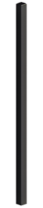 Straight Post for Inground or Top Fix - Bullrush