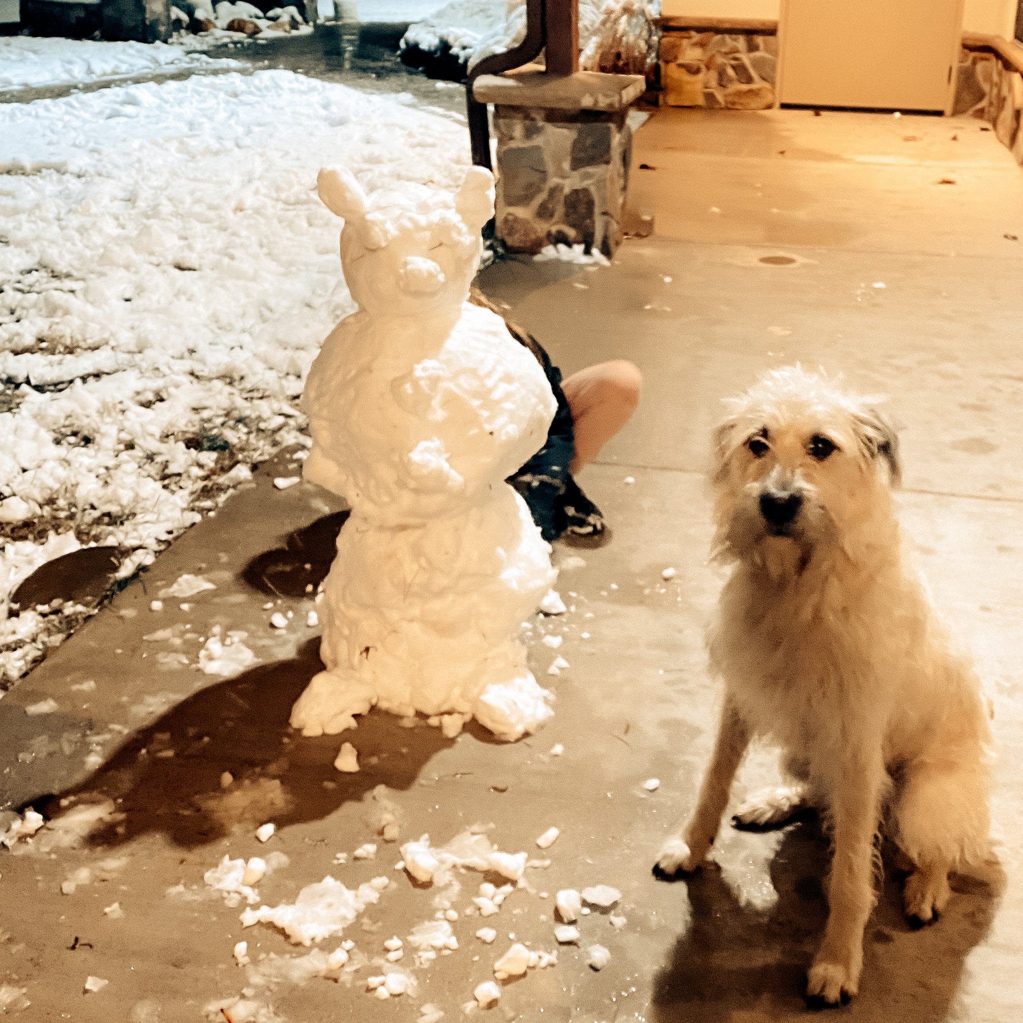 Icy Roads that led to Floyd