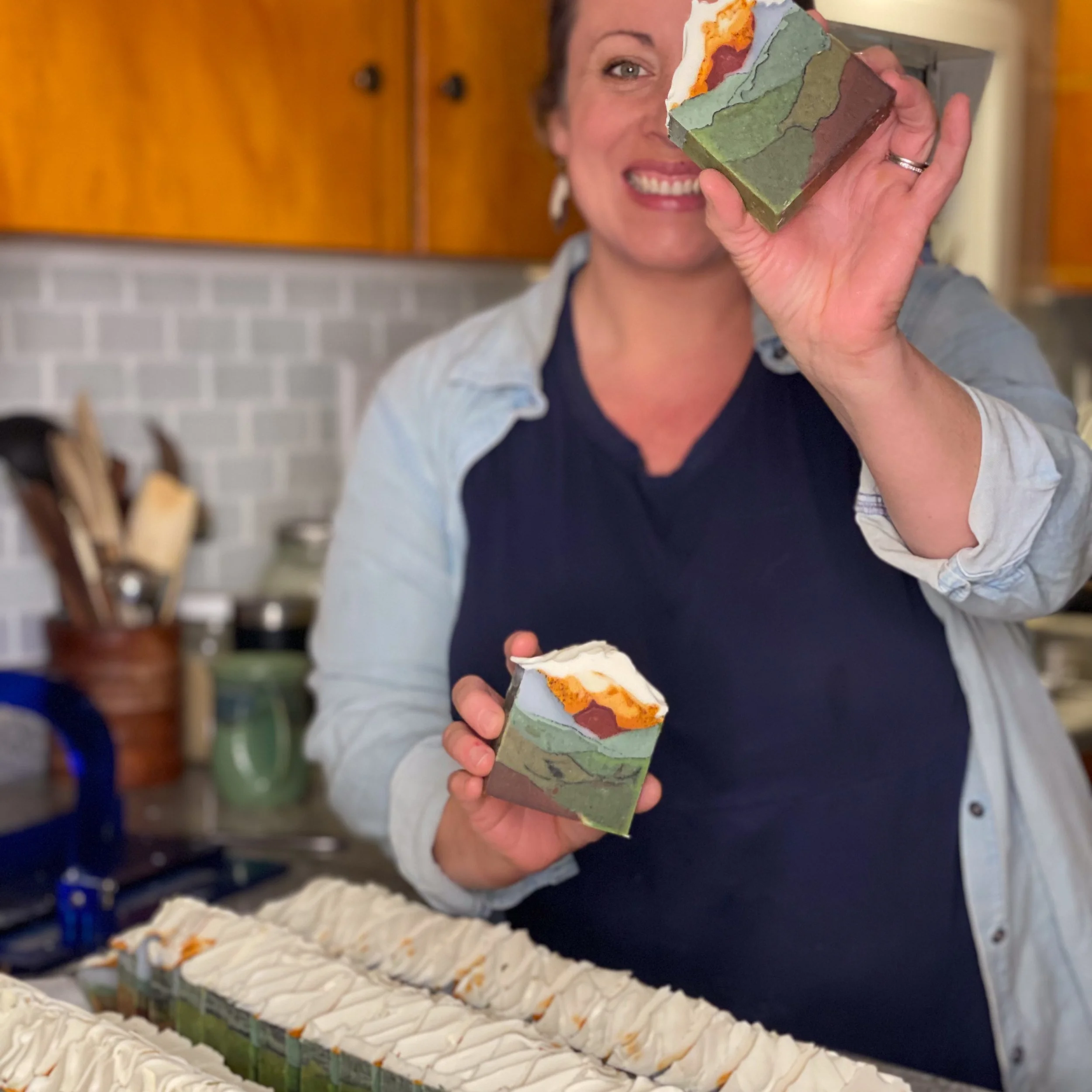 Blue Ridge Sunset Lard Soap Bar, 4.5 oz (Ships April 1st, 2026!)