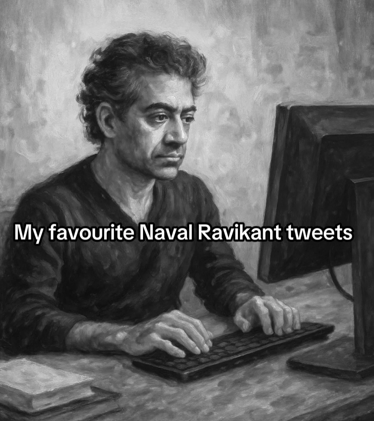 A lil wisdom for your Tuesday, share your favorite one! 

#navalravikant #navalravikantquotes #desi #quotes #motivational #success