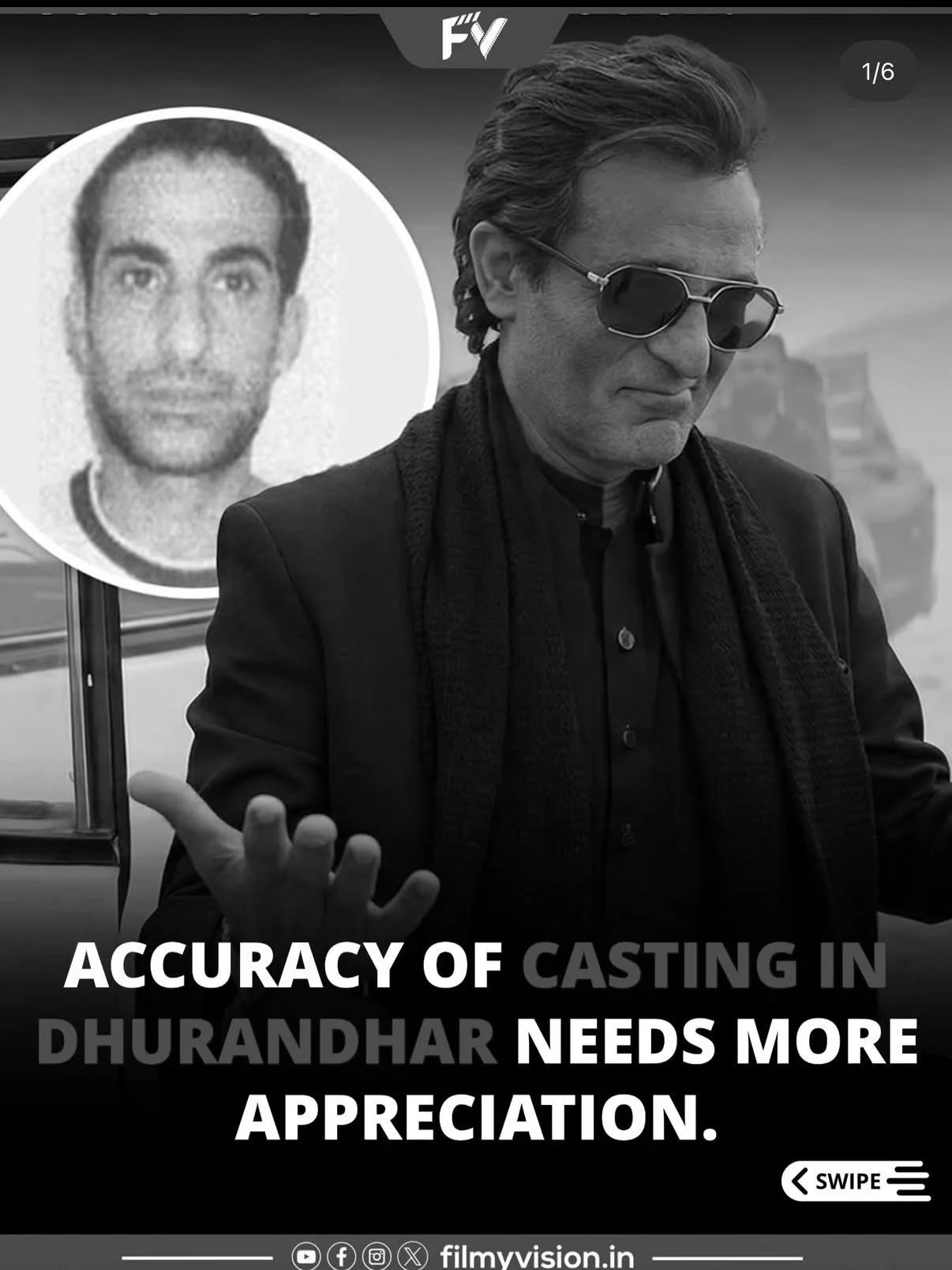 This movie is so goated. Happy part 2 of #dhurandhar 🔥 

@filmyvision.in 

#bollywood #ranveersingh #dhurandharmovie #bollywoodnews 

Dhurandhar, Bollywood movie, Bollywood actors, Indian movie, Hindi film, Indian news