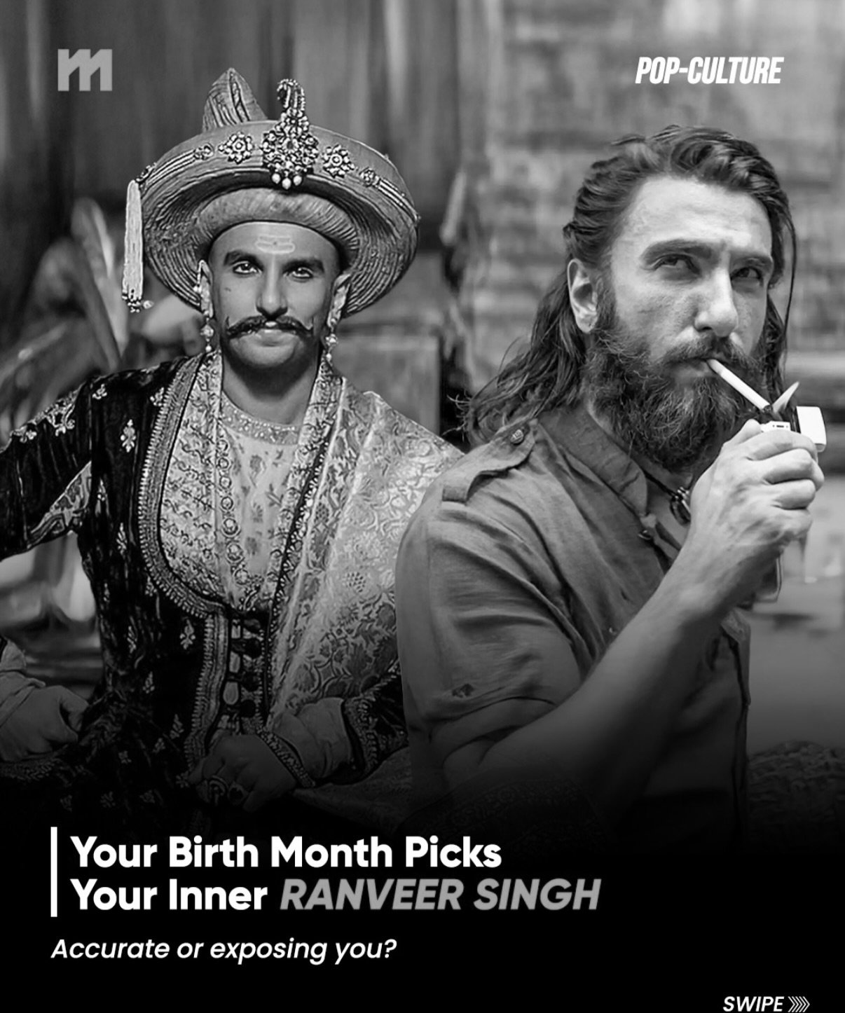 Which ranveer singh are you? 

By @mensxpofficial 
Image Credits: @excelmovies @yrf @erosnow
@bhansaliproductions @dharmamovies @reliance.entertainment @rohitshettypicturez @officialjiostudios @b62studios 

#ranveersingh #dhurandhar #bollywood 

Ranv