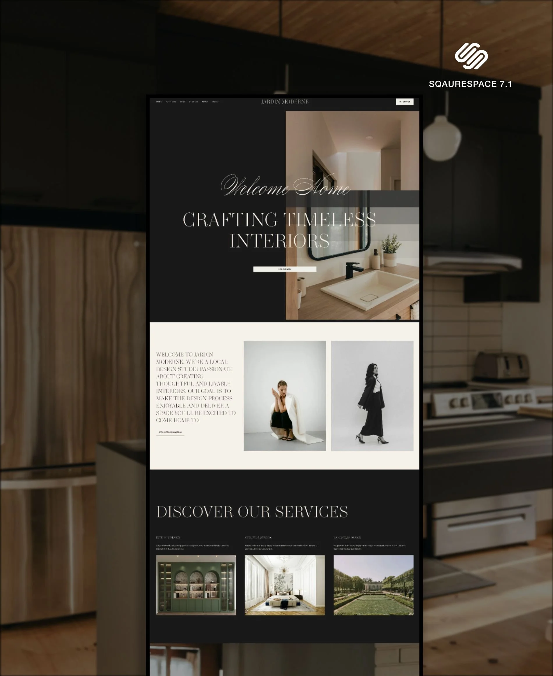Jardin Moderne | Squarespace 7.1