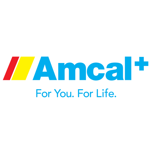Amcal Logo logo with a green cross and the company name.