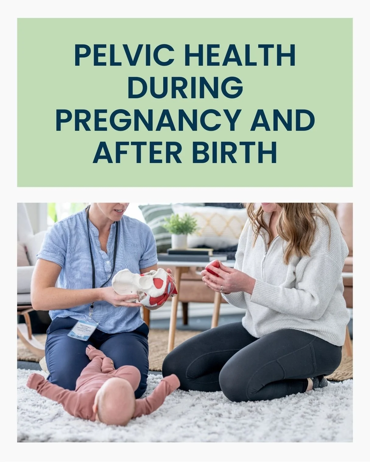 During pregnancy and the postpartum period, the pelvic floor adapts to support a growing body and recovery after delivery. These changes affect strength, coordination, and pressure management throughout the core.

Pelvic floor physical therapy focuse