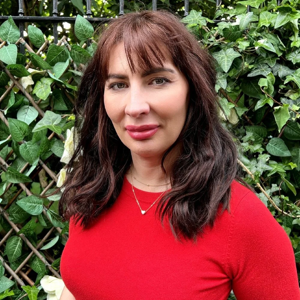A woman with wavy brunette hair wearing a red top outdoors in front of green leafy plants. Caroline Keep Data Scientist & AI Researcher | PhD: Building AI Models for EdTech Decision-Making (FCM) | Judge for Global EdTech Awards | Co-Chair LCR Disable