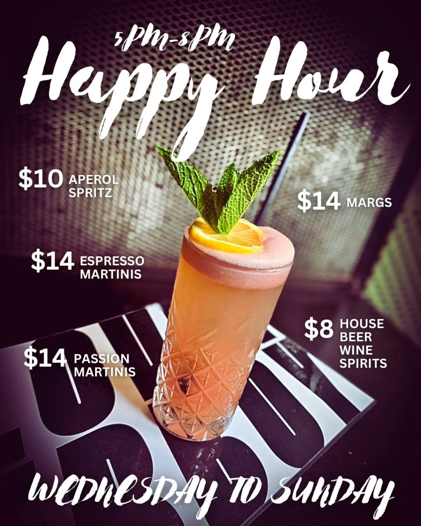 Just one drink?
We&rsquo;ve heard that before.

Happy Hour, 5&ndash;8pm. Wednesday to Sunday

📍 110 Chapel St, Windsor

#happyhour #windsormelbourne #chapelstreet #afterworkdrinks #melbournebars