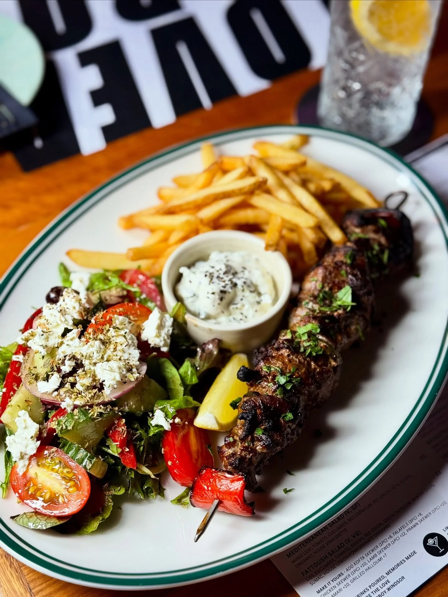 SIP N SKEWER THURSDAYS 🍴🍸

$20 chicken or lamb village skewer
served with salad + fries

$20 signature cocktails all night long

Happy Hour 5&ndash;8pm

Simple, solid, and good every time.

Book your table via the link in bio &mdash; walk-ins alway