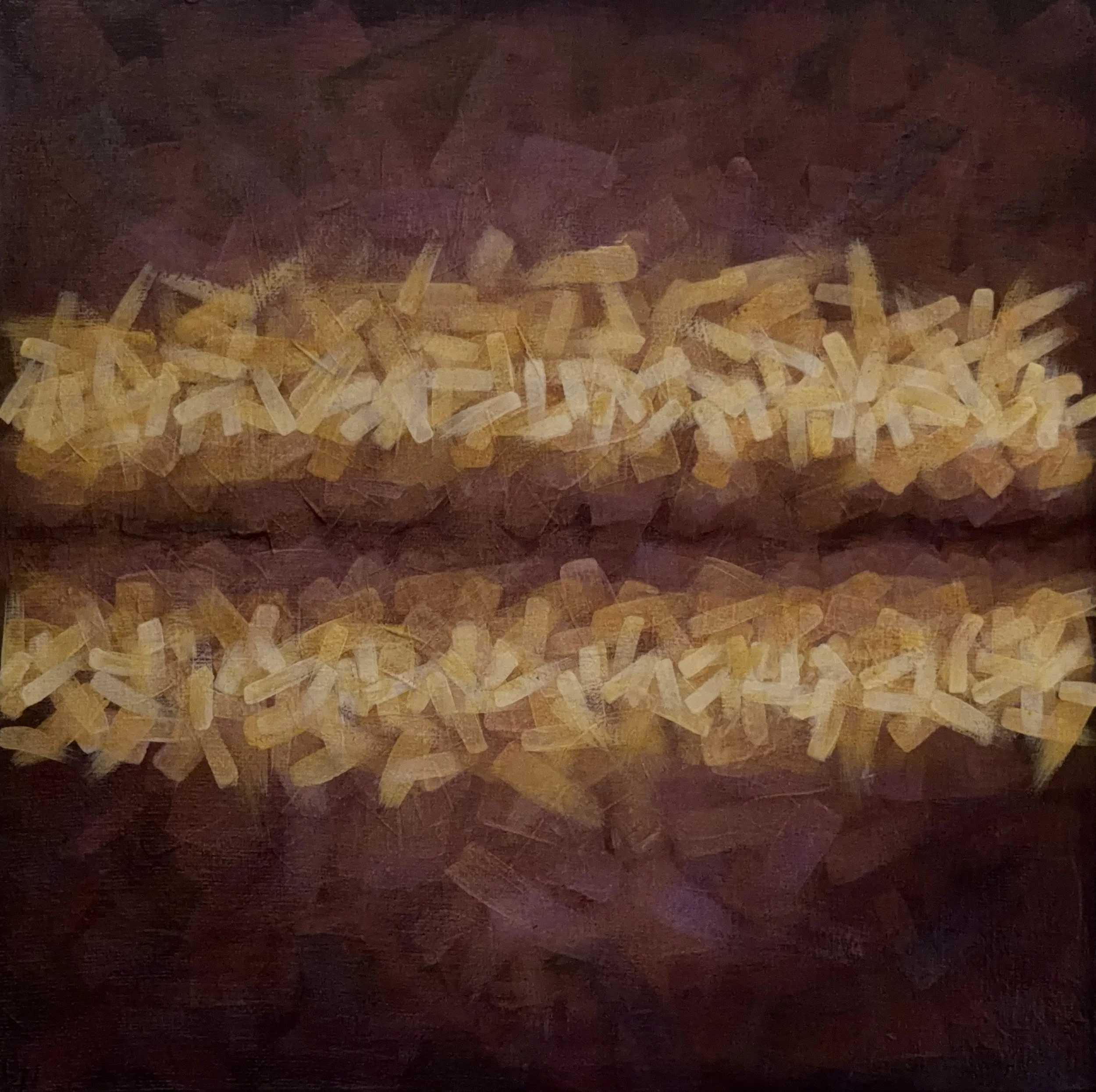"Ambit" 12 x 12 x 1.5, Acrylic on Stretched Canvas, 2/2026