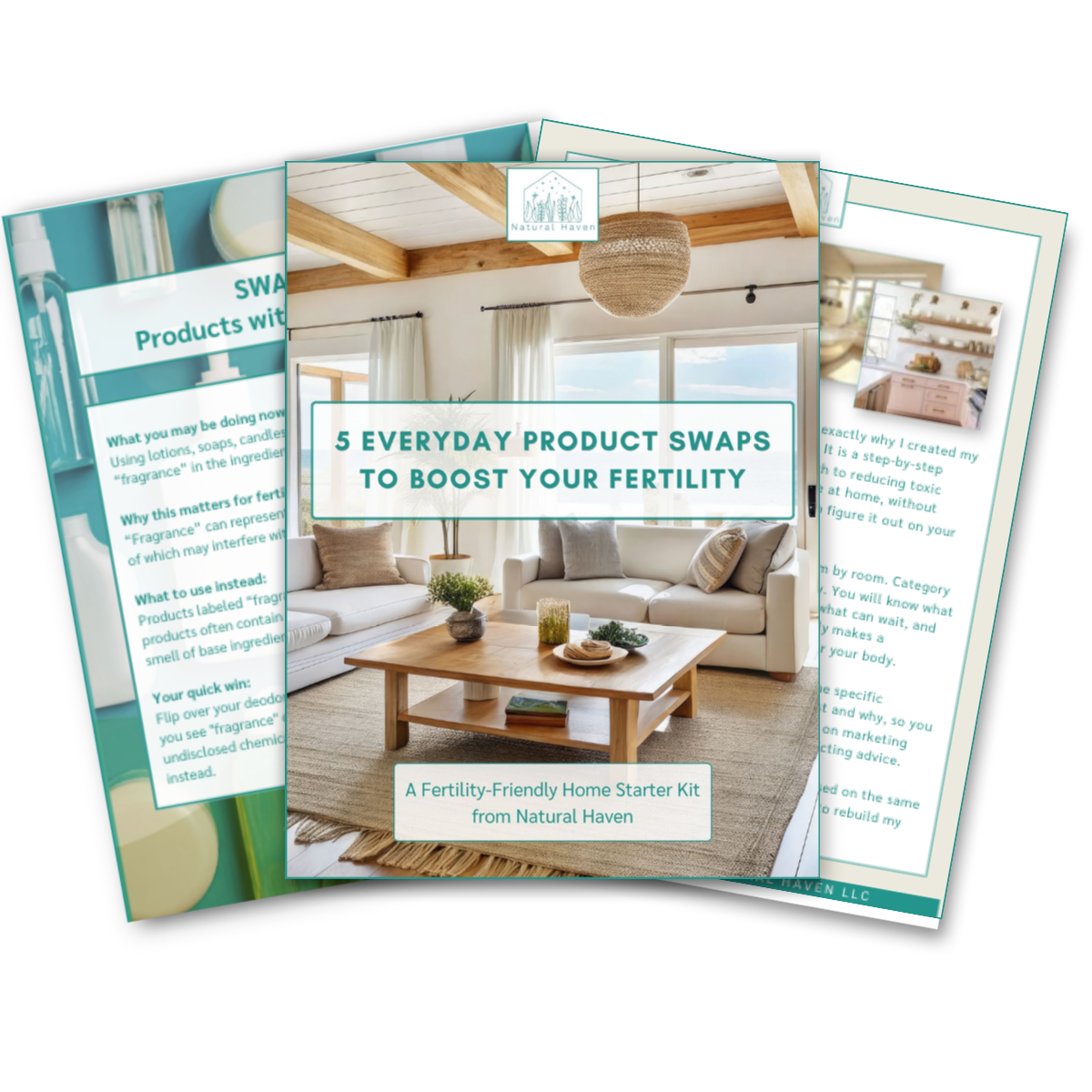 Learn the top 5 prodcut swaps in your home to improve your fertility.