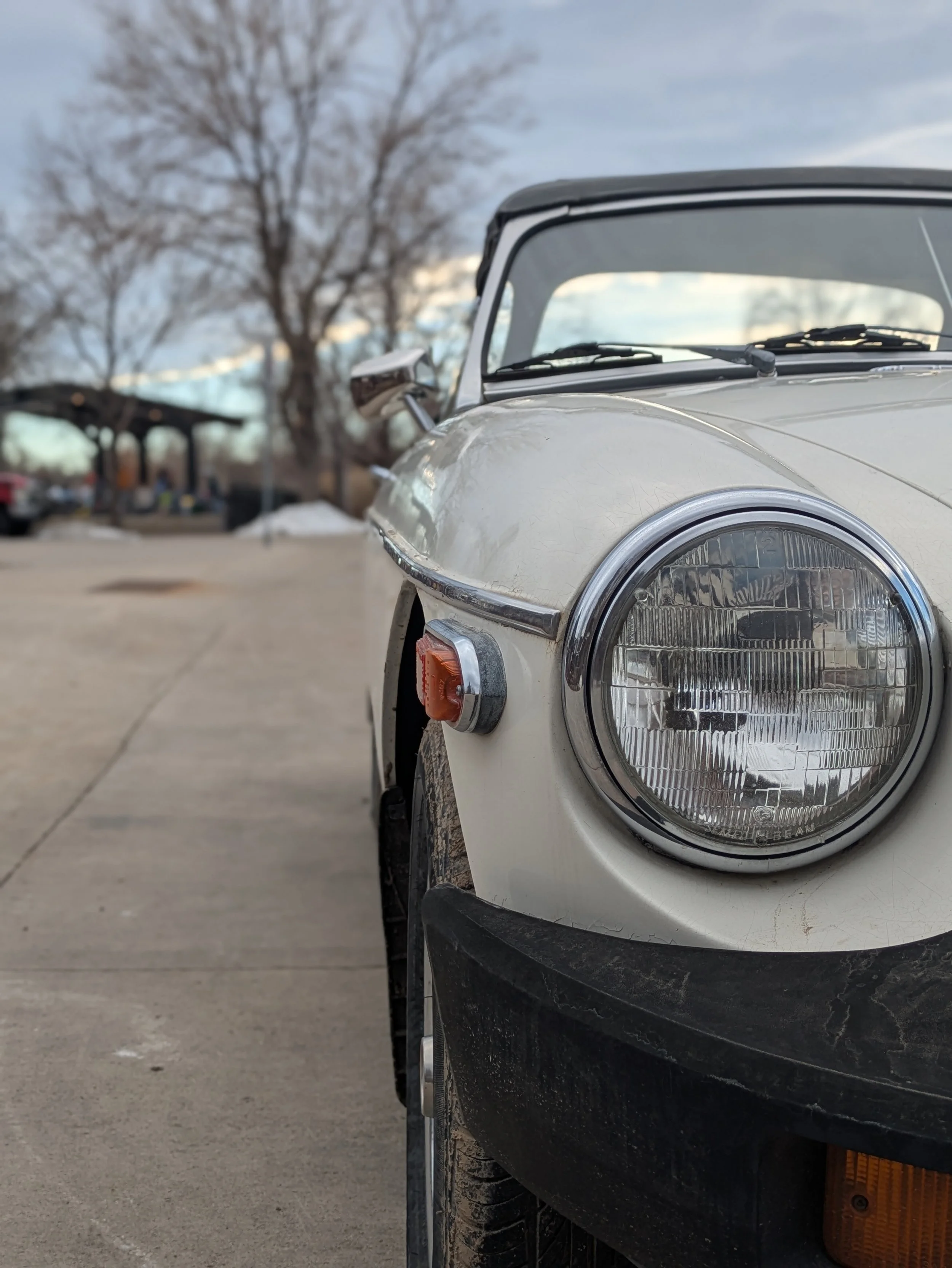 Fort Collins, Co - 1980 MG - Close Front, Right Side - Nikon D3200 Camera