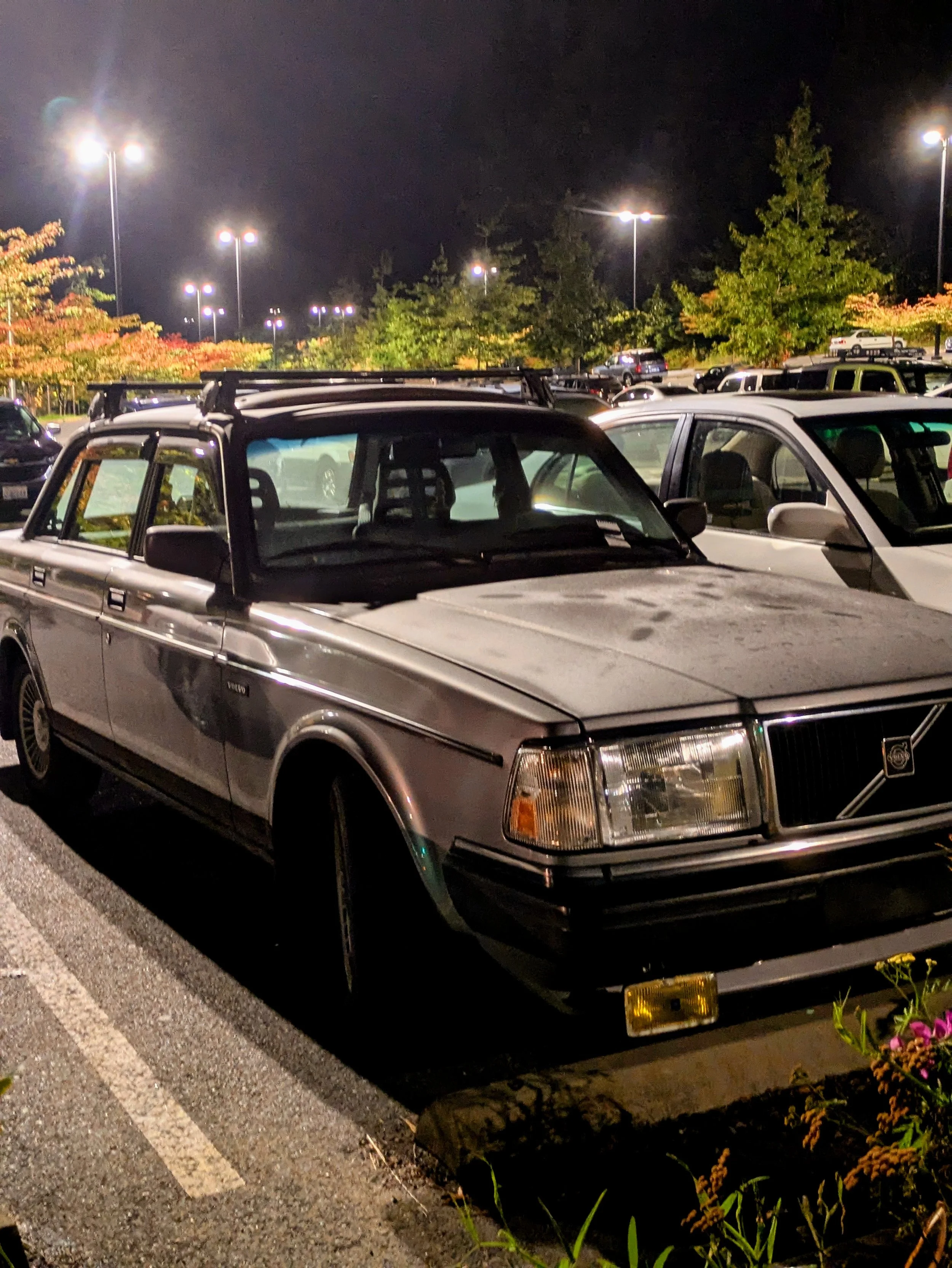 Bellingham, WA - Volvo 240 Sedan - Front Right - Cell Phone 