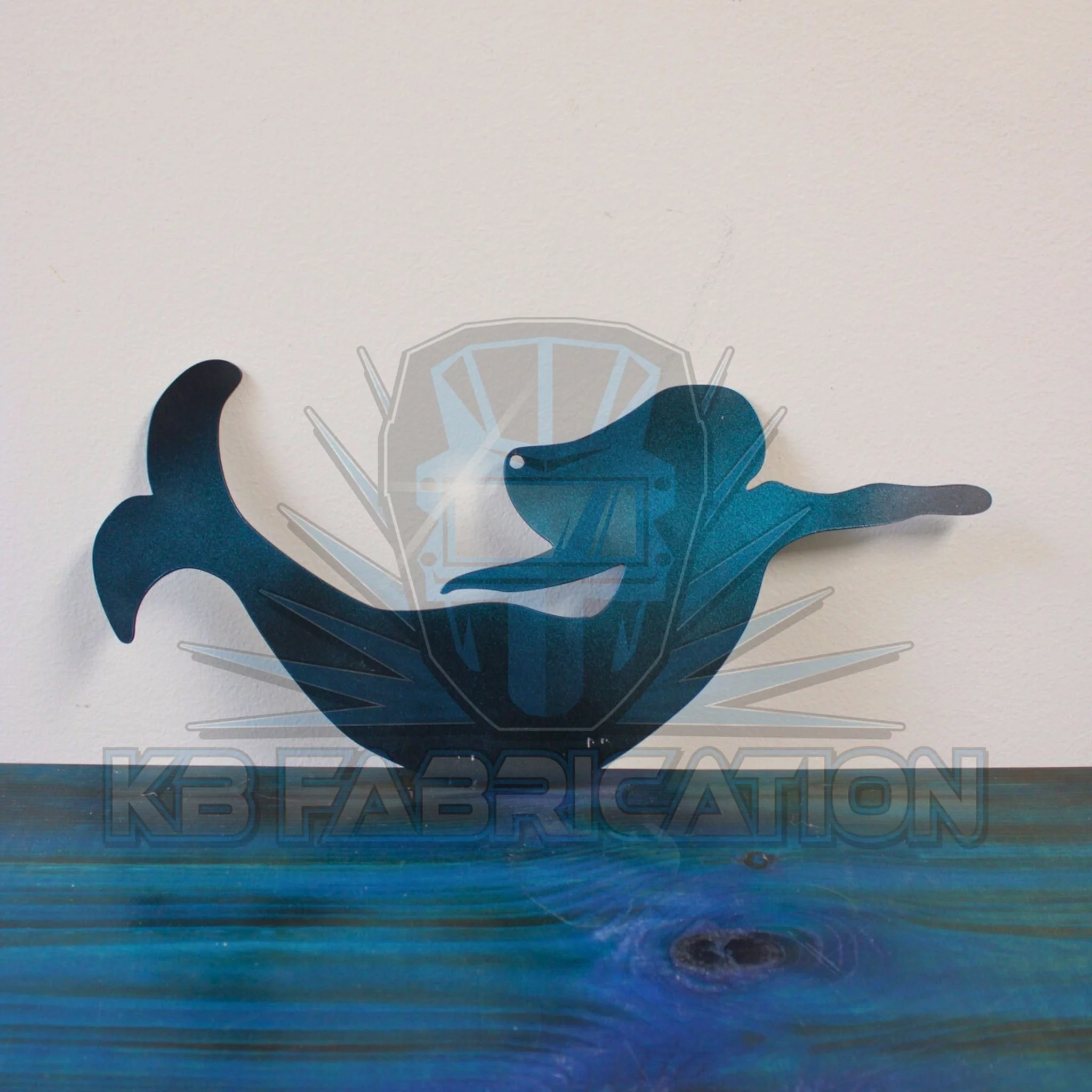 Mermaid Small Metal Wall Art | Ocean-inspired Coastal Decor