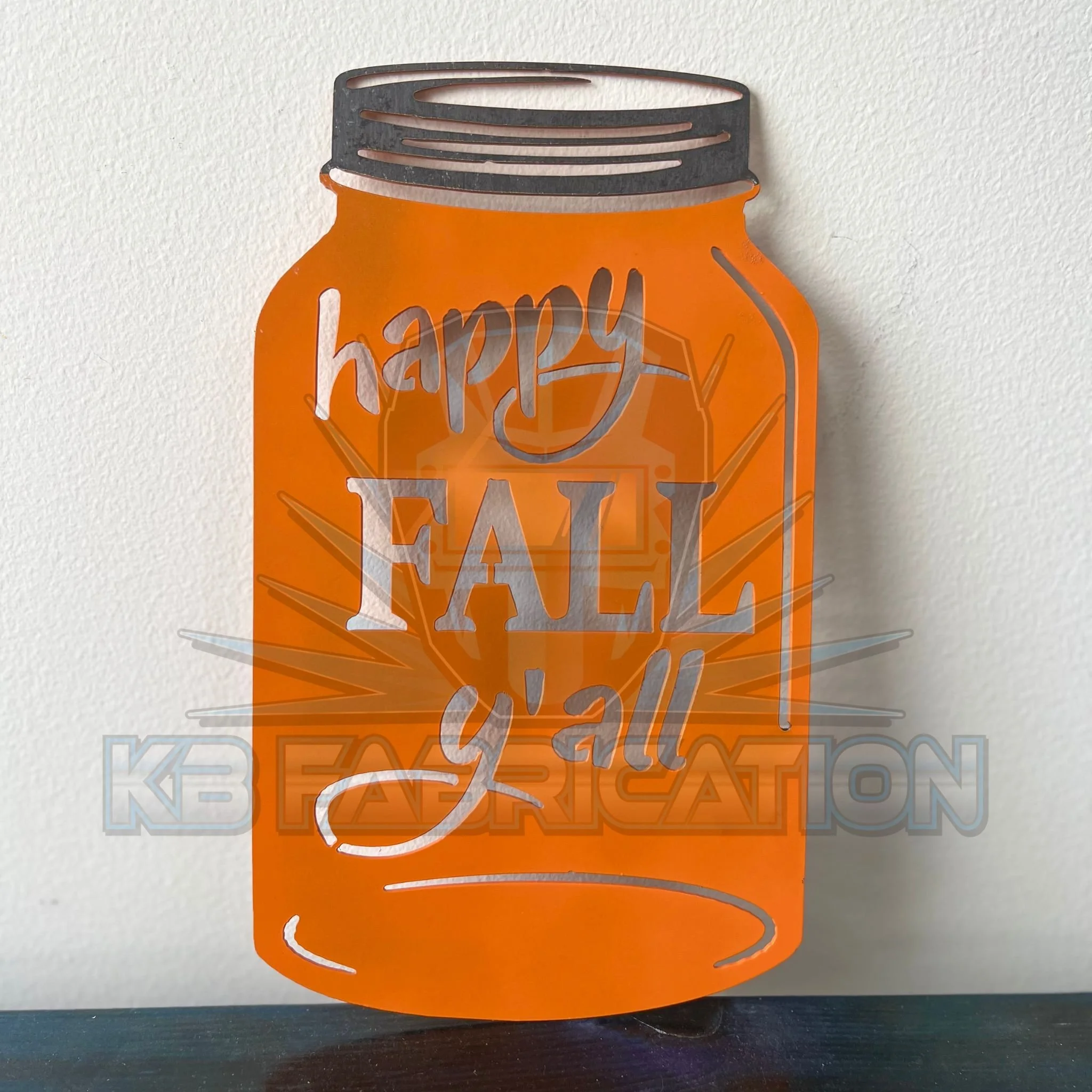 Happy Fall Y’all Farmhouse Metal Sign | Rustic Farmhouse Fall Decor