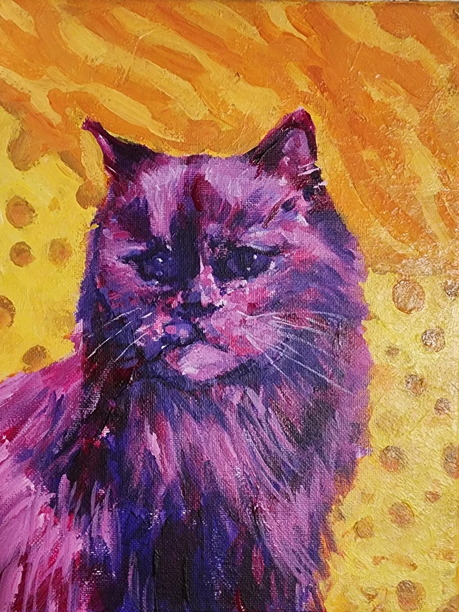 Yoyo The cat who loves cheese.