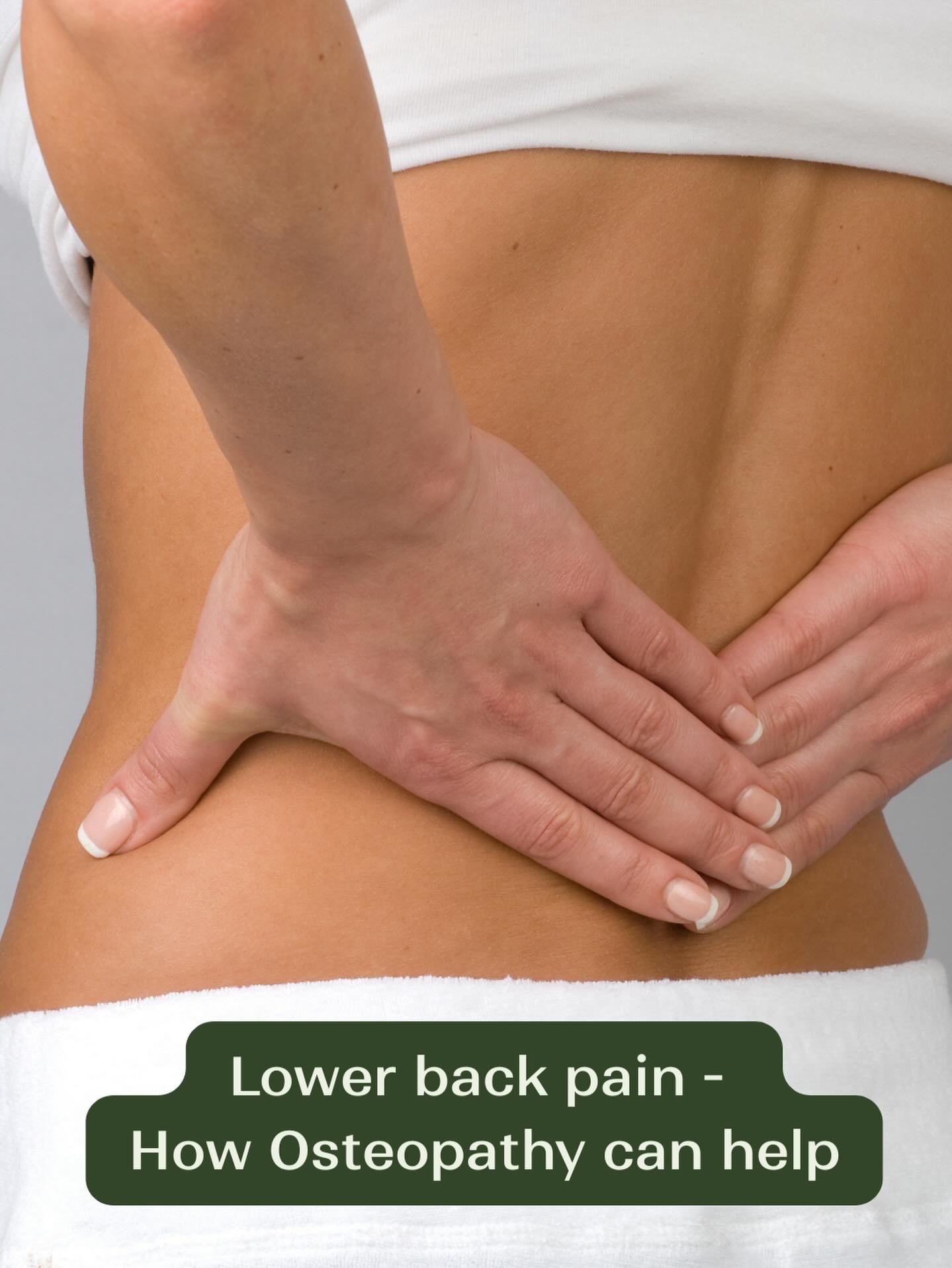 Lower back pain is one of the most common reasons why people seek Osteopathic care. Lower back pain can interfere with daily activities, sleep, mood and overall well being. Osteopathic treatment offers a safe, holistic and effective approach to under