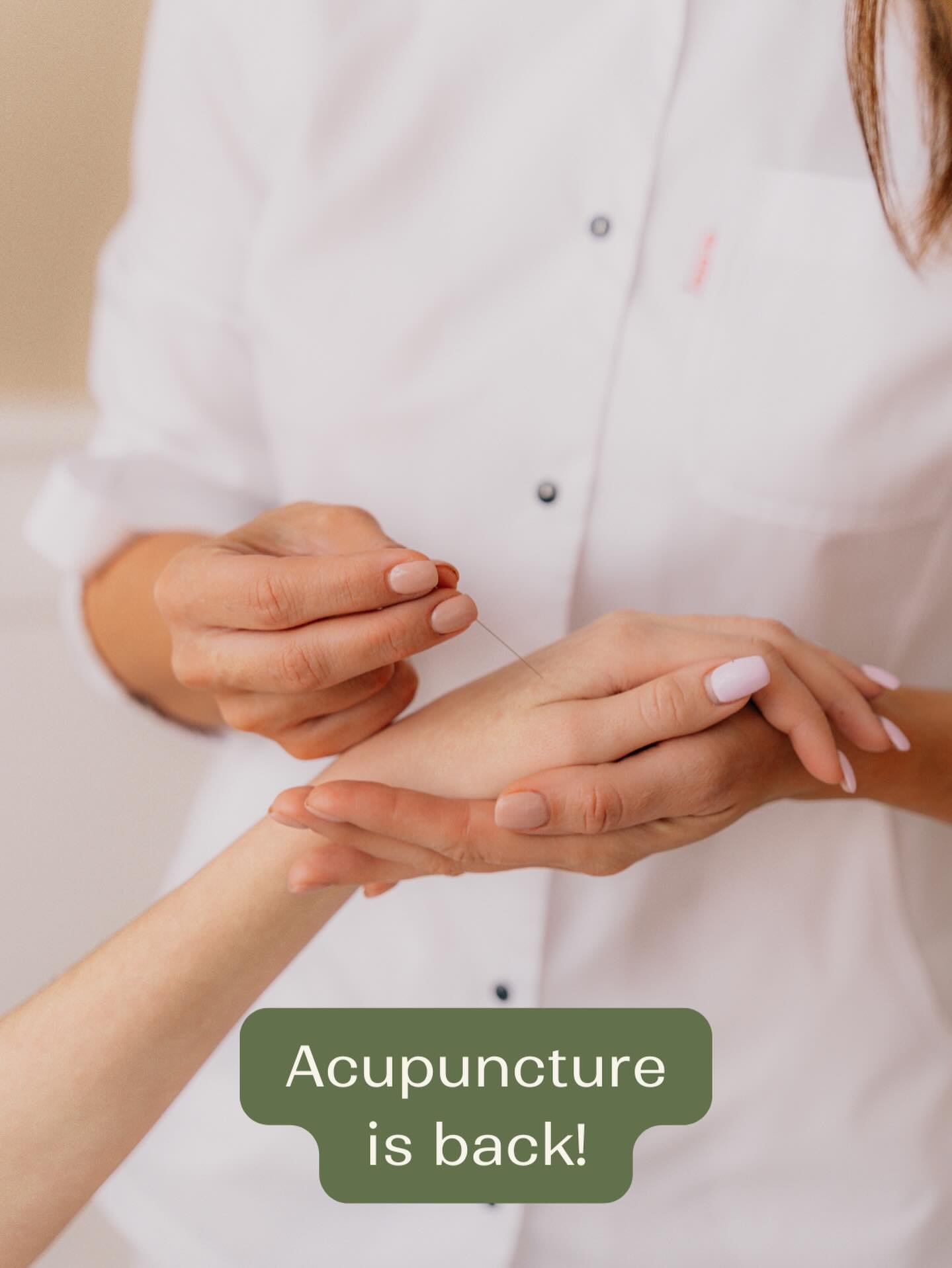 We&rsquo;re so happy to share that our Acupuncture &amp; Chinese Medicine services are back! Dr Yin has returned from maternity leave and is now available 2 days a week at the clinic. 

Appointments can be booked easily online. We can&rsquo;t wait to
