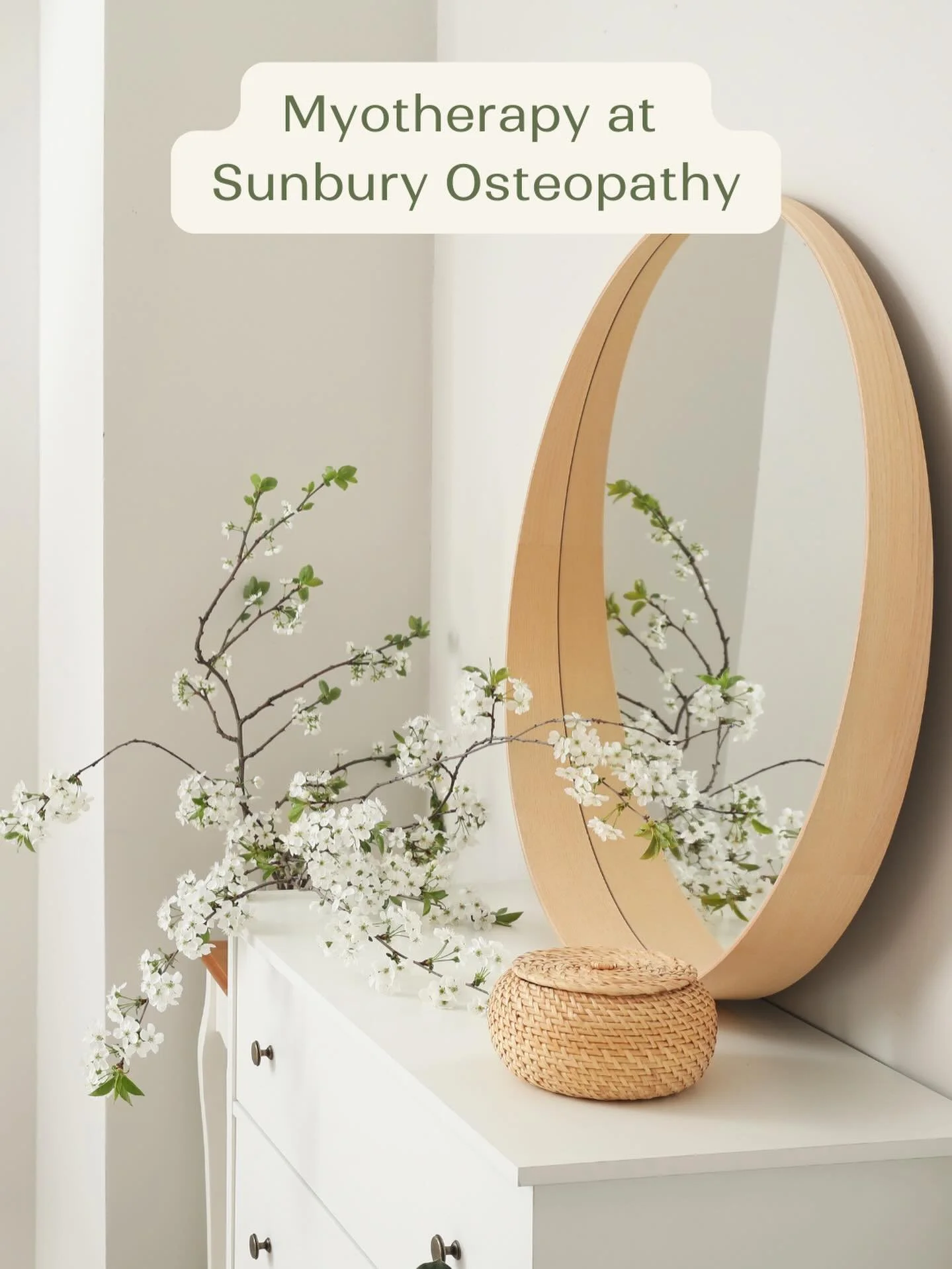 Sunbury Osteopathy are excited to announce the addition of there first myotherapist Julie Redmond to there team. 

Julie will be starting mid February and will be available for myotherapy treatments on Tuesday and Thursday mornings.

Treatments avail