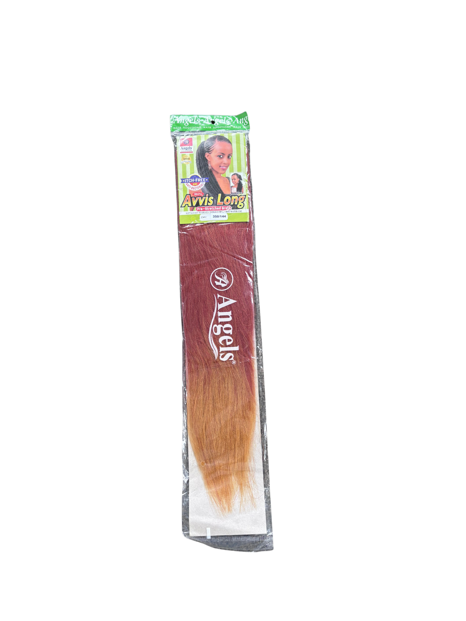 Avvis long colour #350/144- Pre-Stretched Braiding Hair