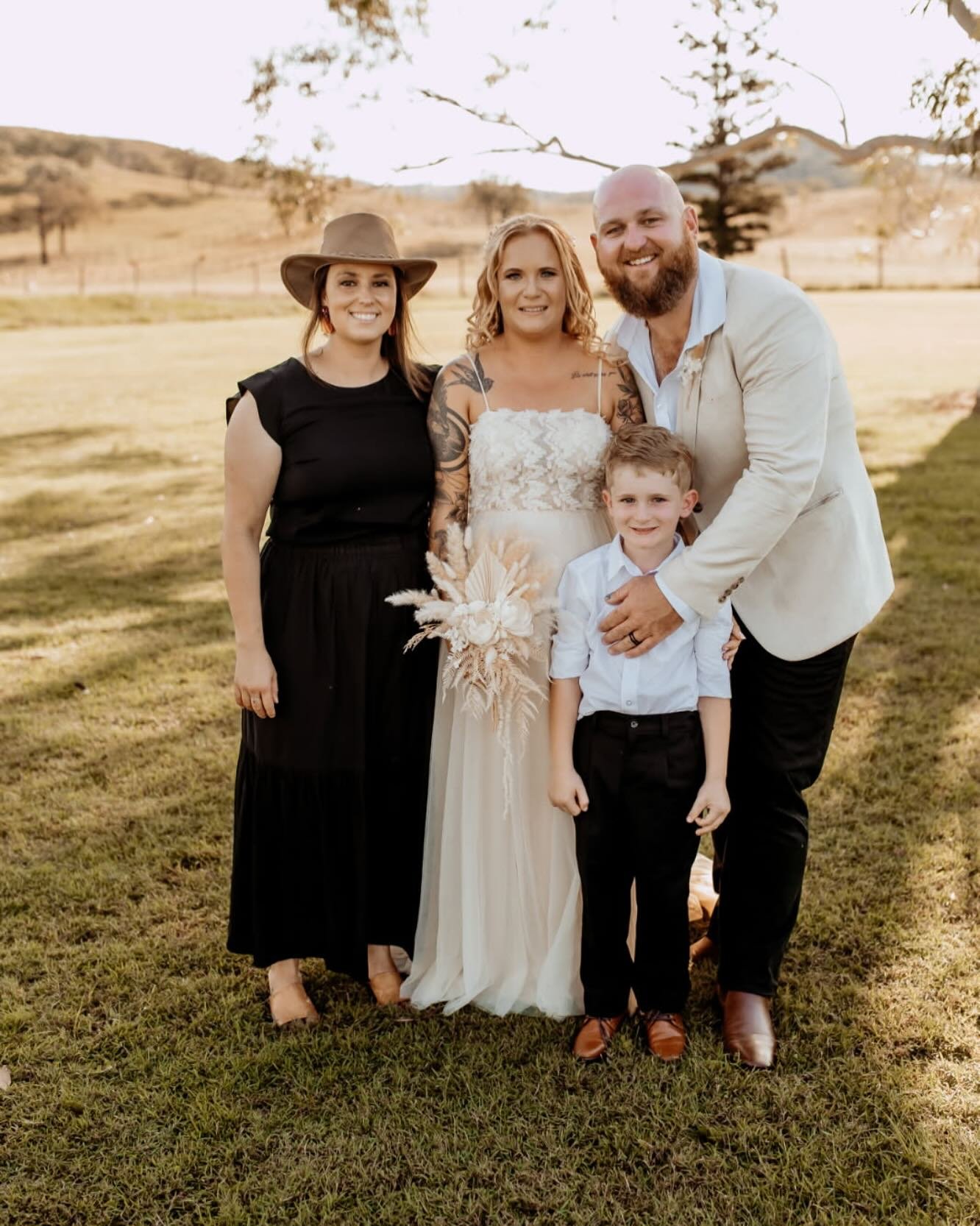 Few Saturdays ago in front of 70 of their nearest and dearest all packed up their tents, swags, caravans, camper trailers &amp; made it out to Colinton Country. 

4 weeks after having their beautiful boy, they packed up their own car and went on a Bu