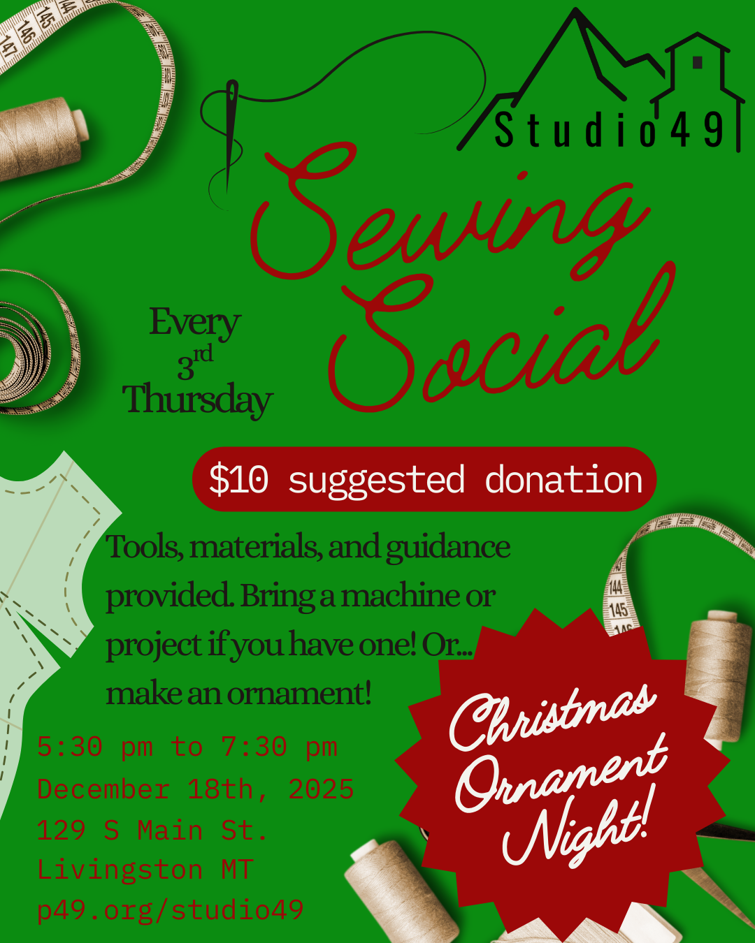 December Sewing Social 