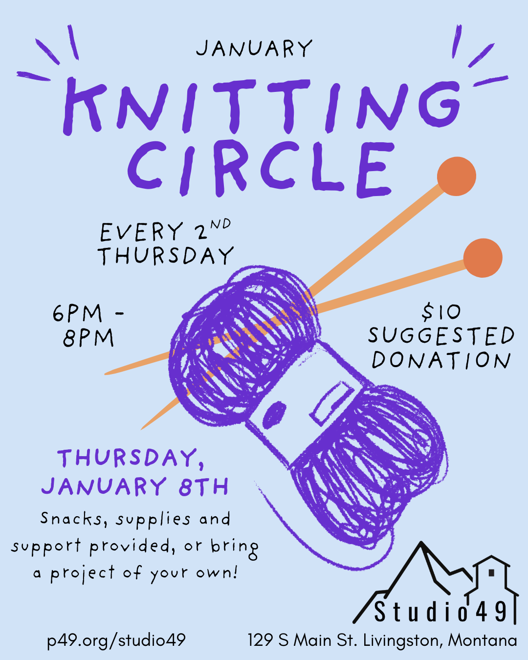 January Knitting Circle 