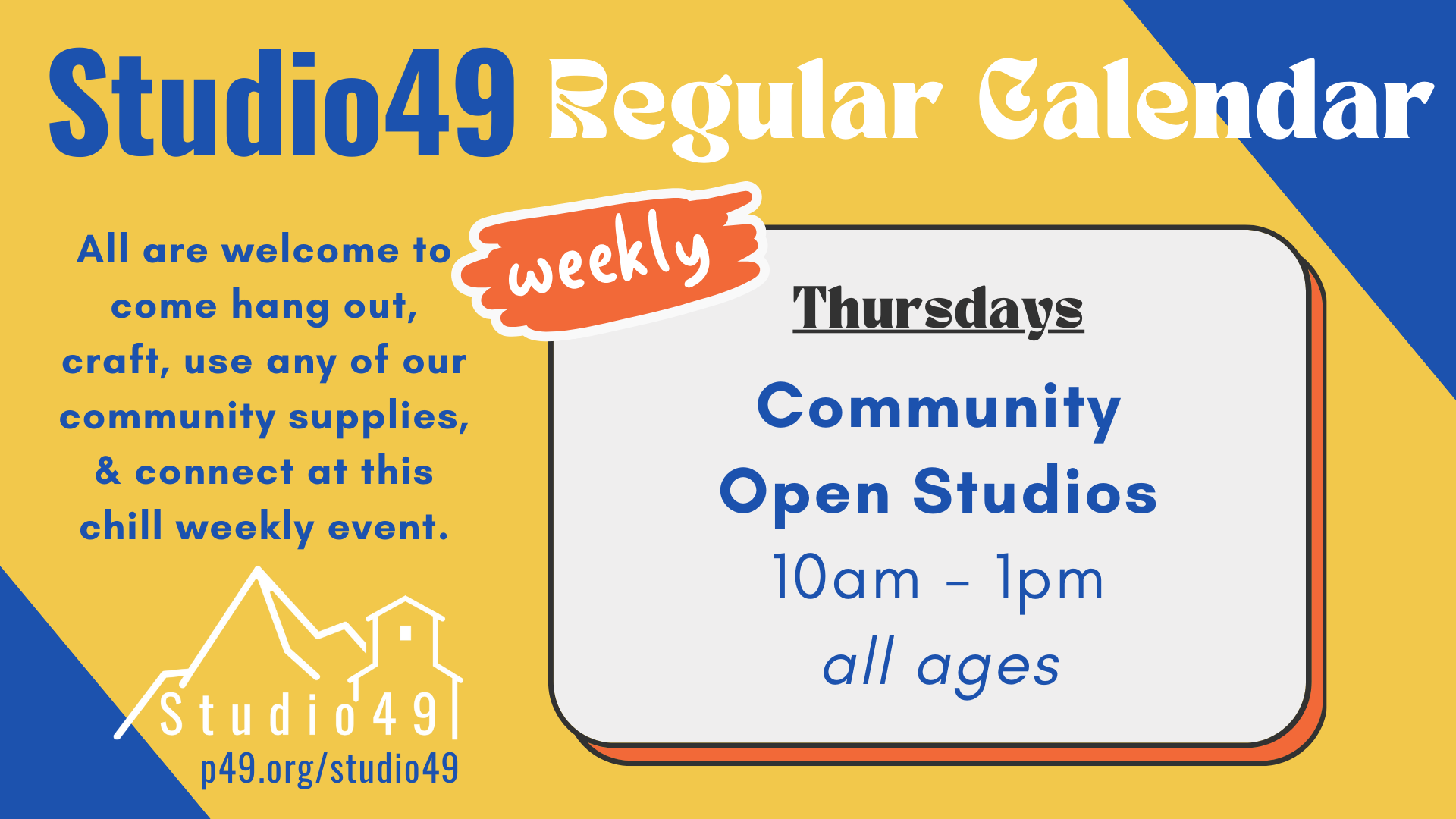 Community Open Studios
