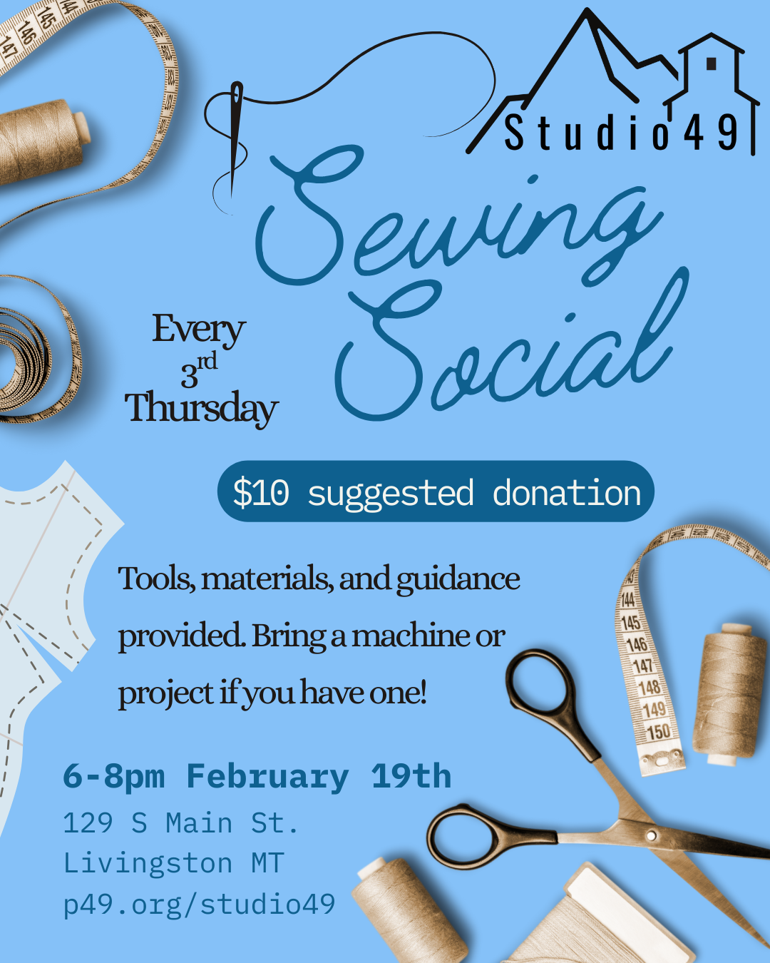 February Sewing Social
