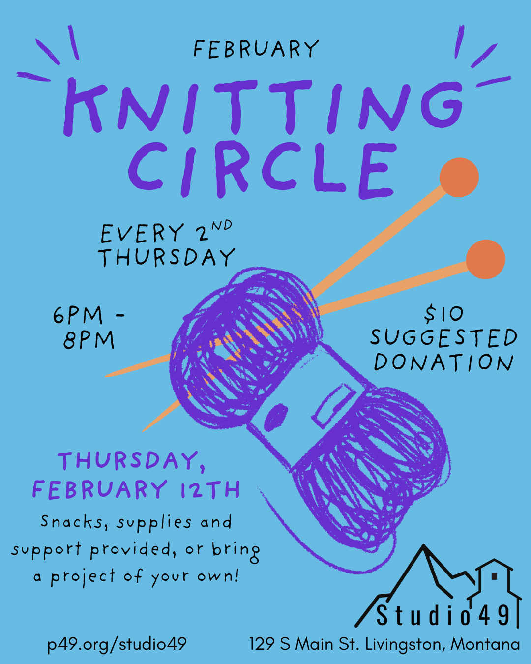 February Knitting Circle