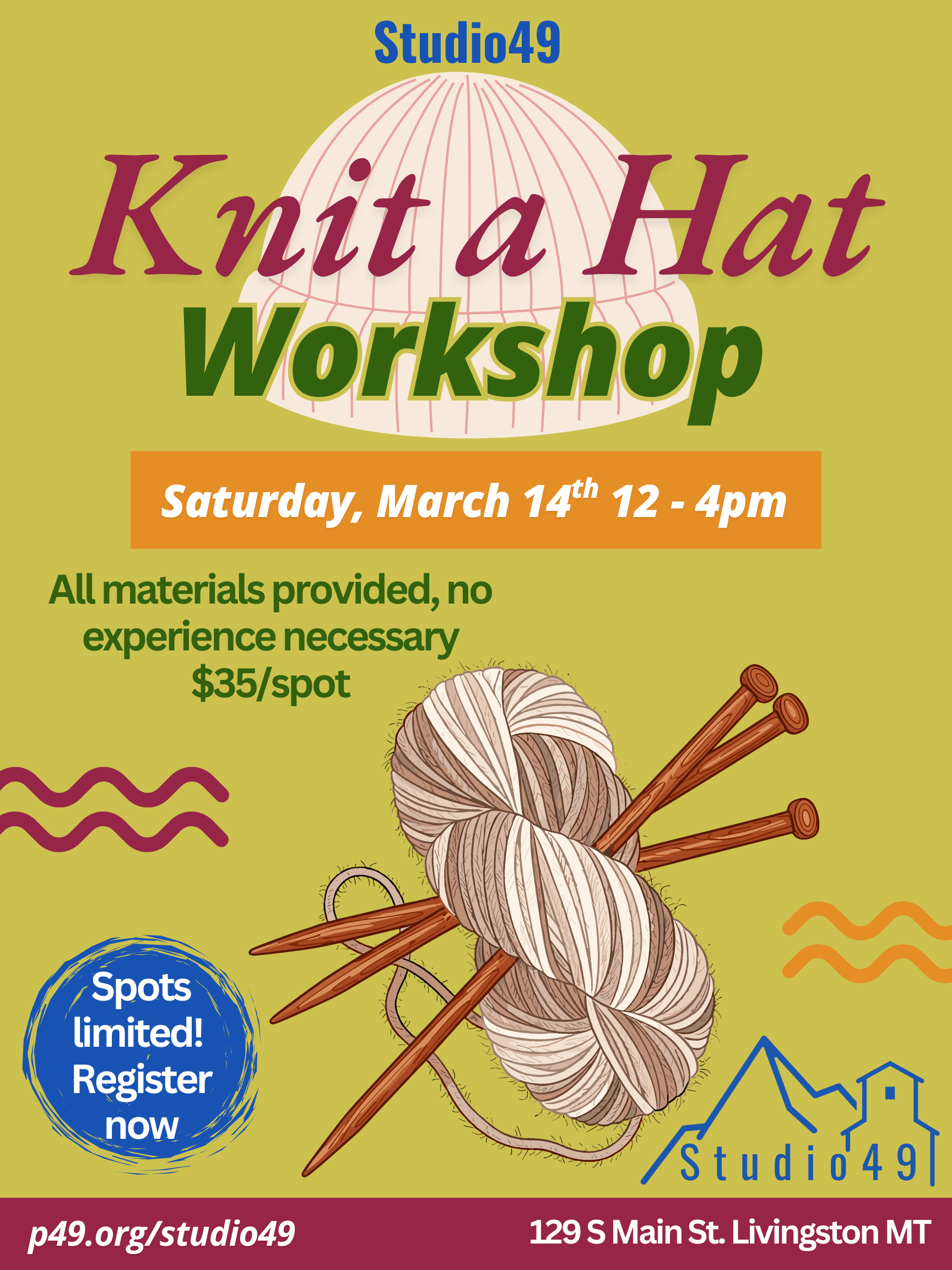 Knit a Hat Workshop