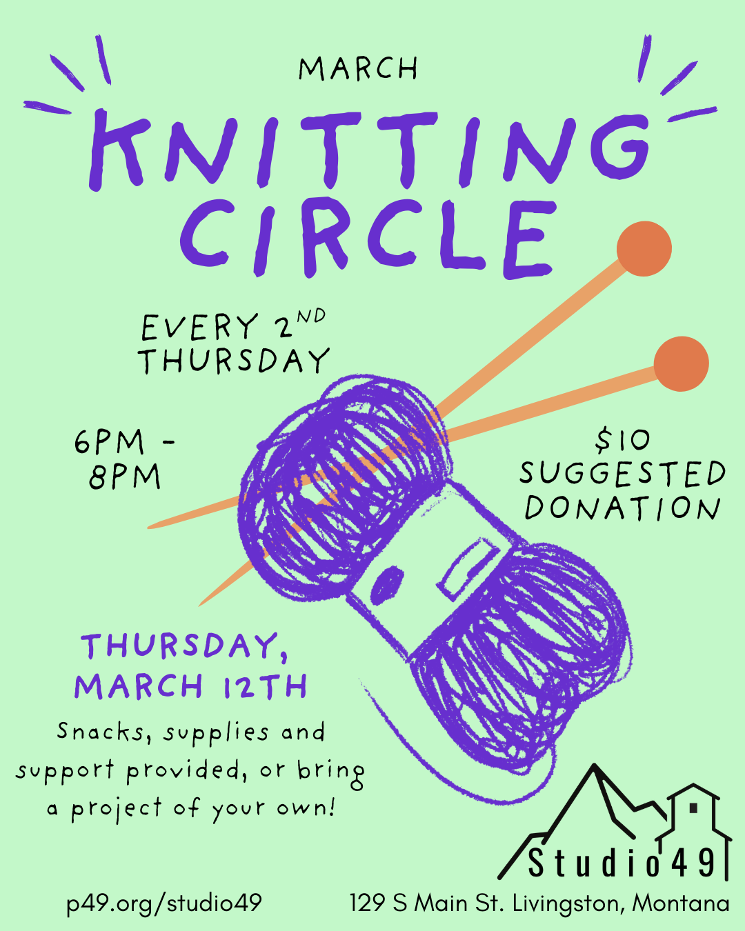 March Knitting Circle