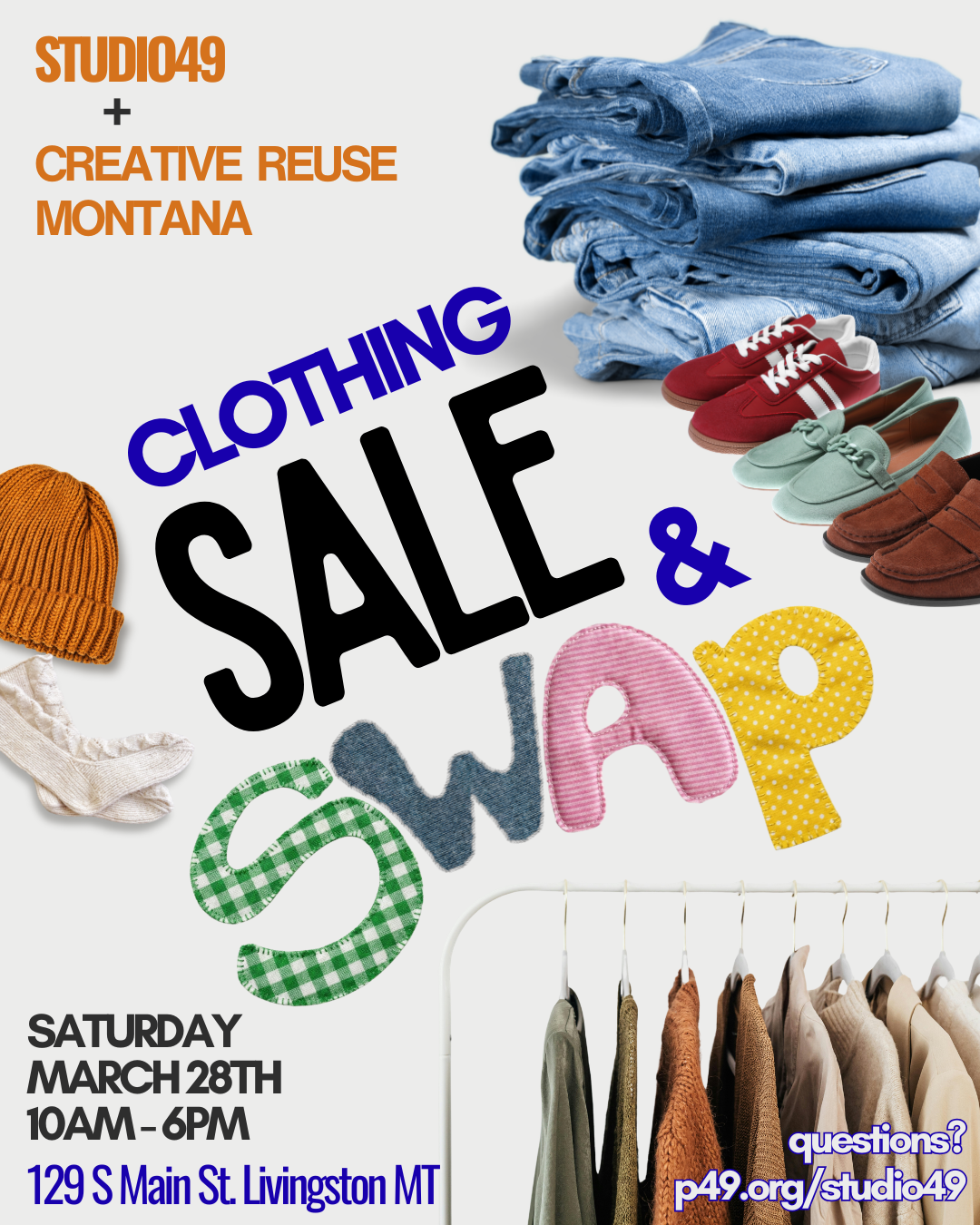 Clothing Sale & Swap!