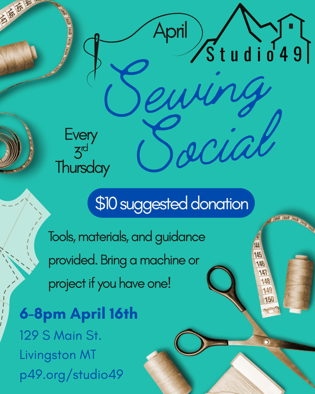 April Sewing Social