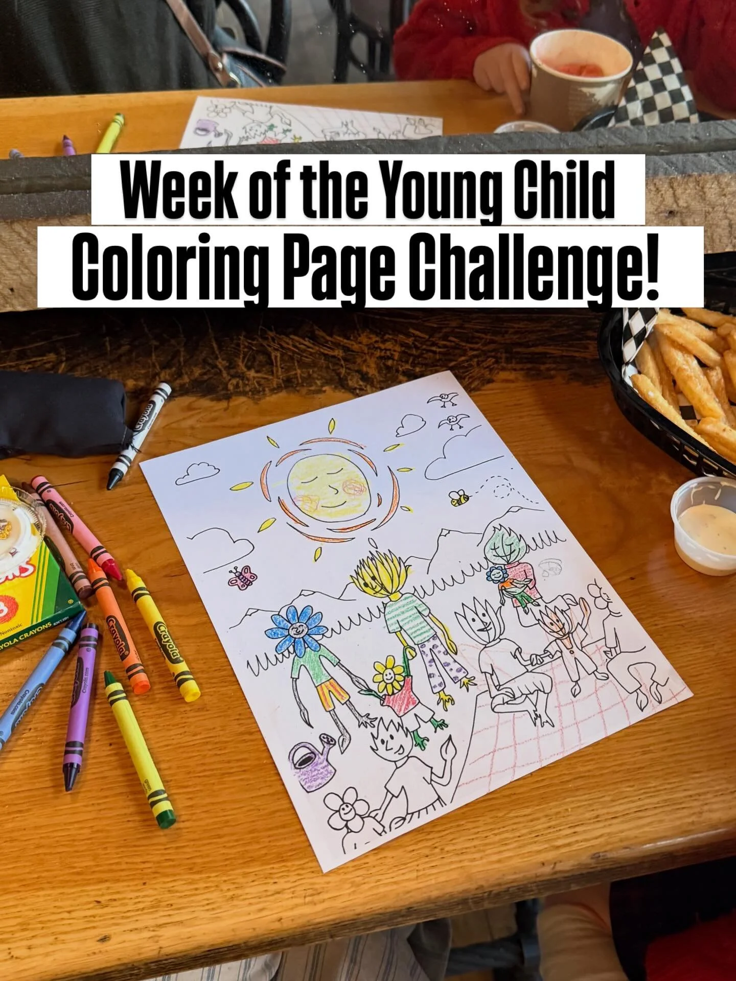 Don&rsquo;t miss out on these coloring pages at your local eateries and coffee shops around town this week! 

As part of @pc_earlychildhoodcoaltion &ldquo;Week of the Young Child&rdquo; Studio49 and @themainprintshop have sponsored a coloring challen