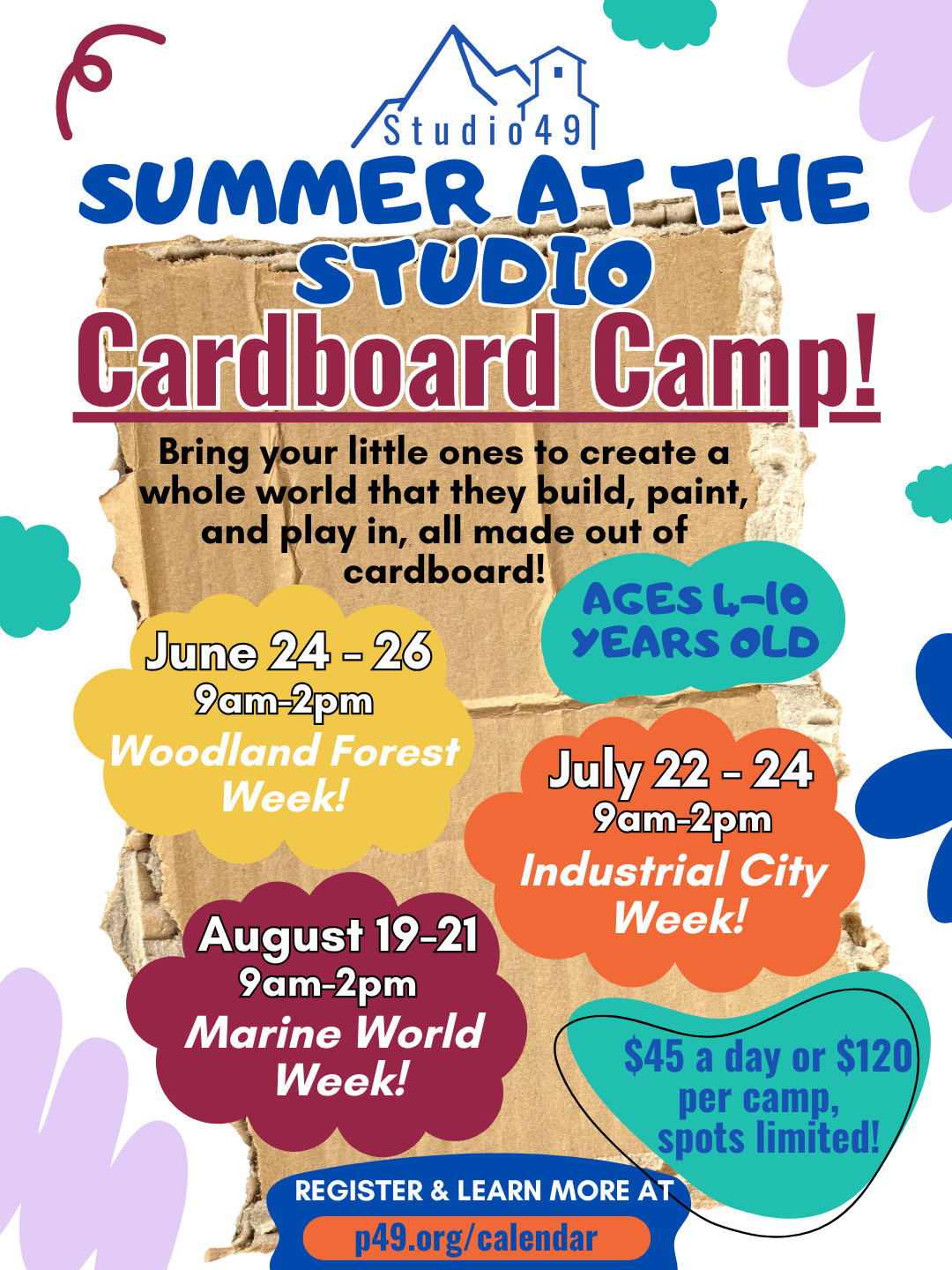 Cardboard Camp! - Woodland Forest Week