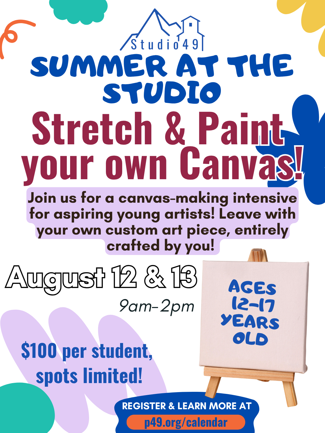 Stretch & Paint your own Canvas