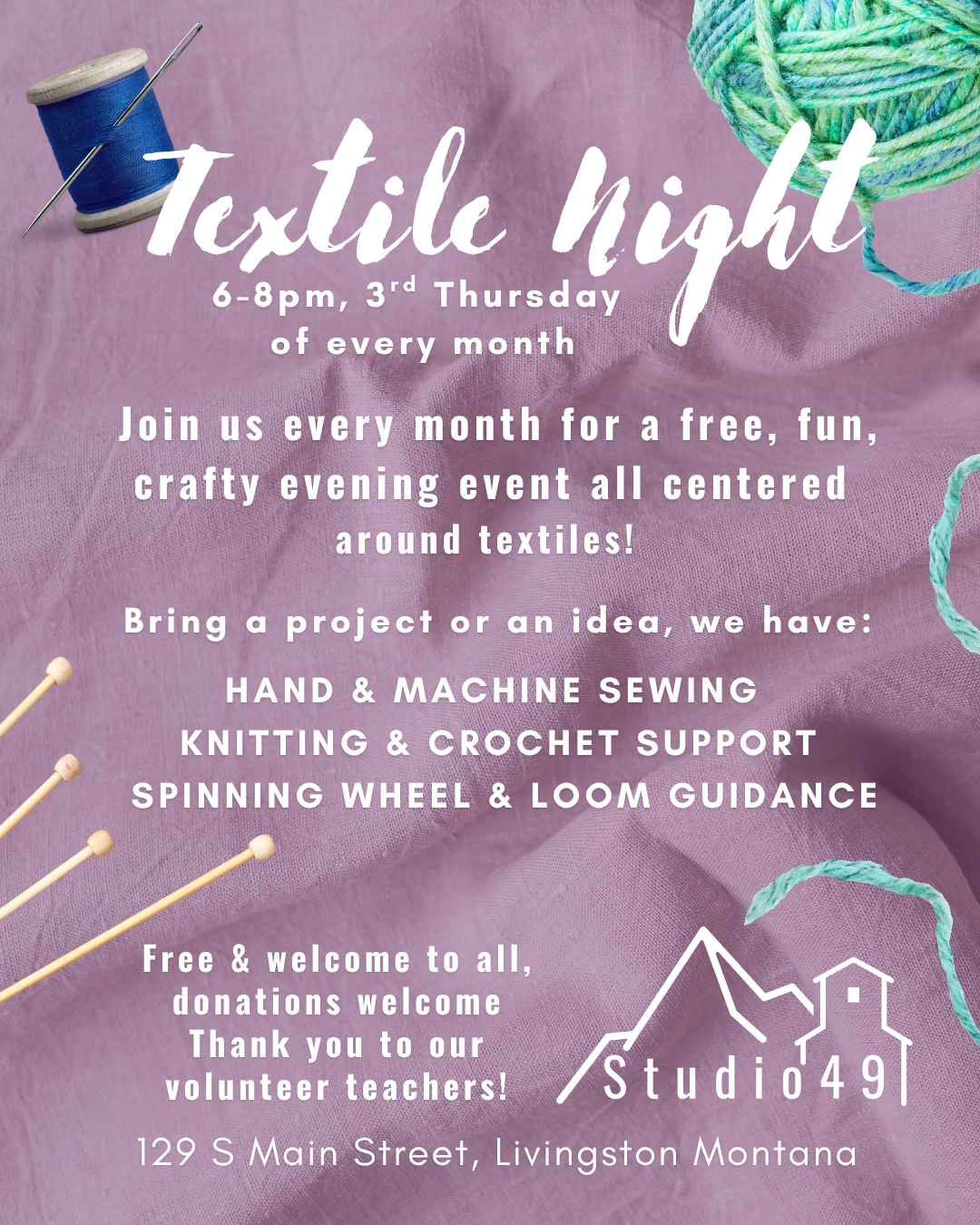 August Textile Night!