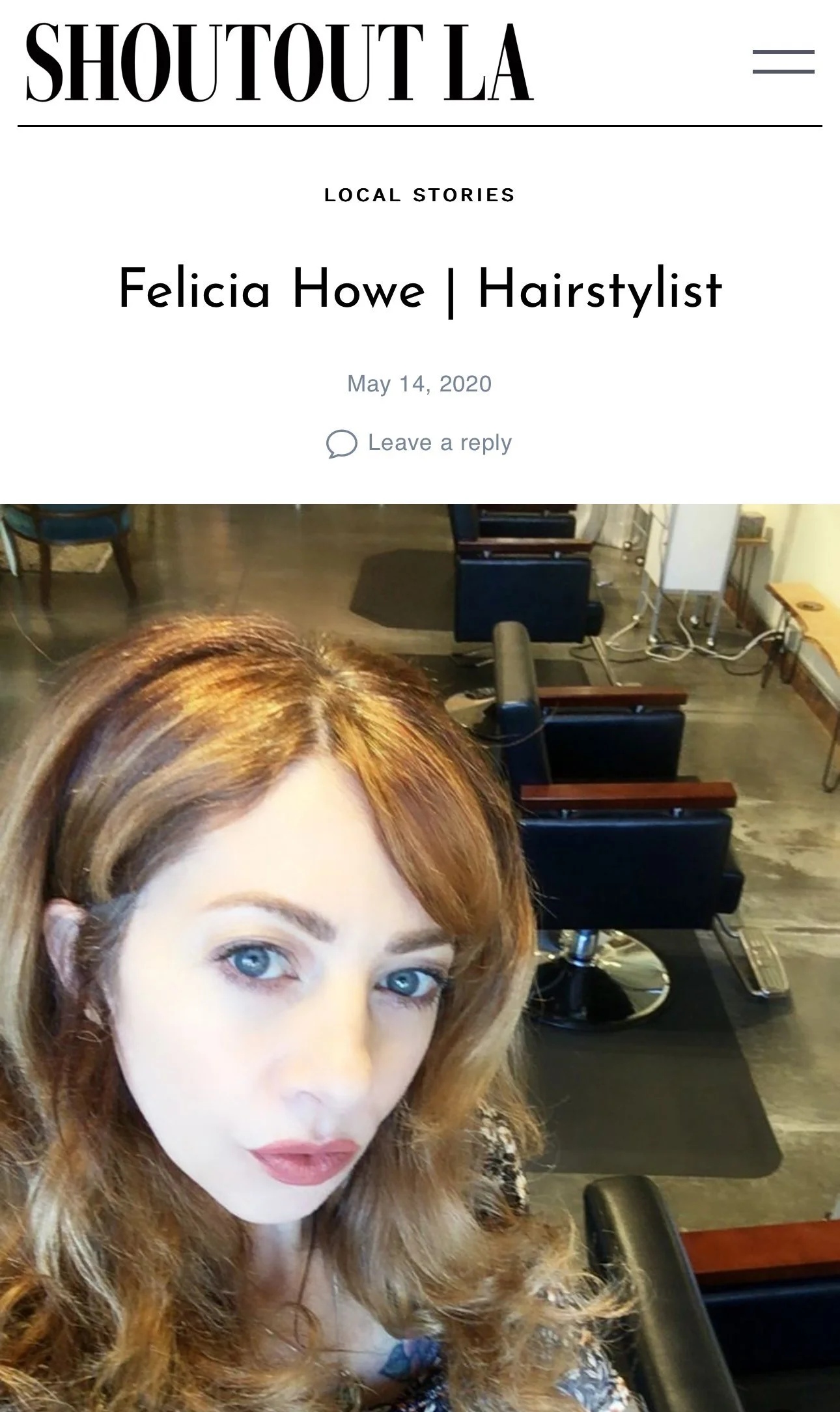 Felicia Howe, Hairstylist