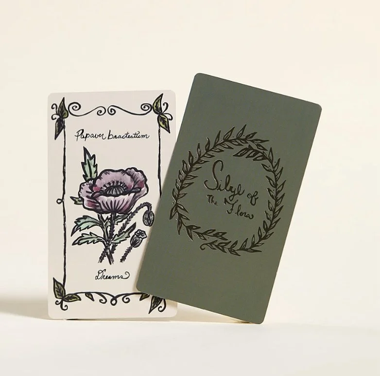 🌸 A Perfect Gift for the Plant Lover in Your Life 🌸

Introducing Sibyl of the Flora, a stunning daily oracle collection of 47 botanical affirmation cards &mdash; each one a work of art and a meditation in itself. 🌿

Every card is handcrafted with 