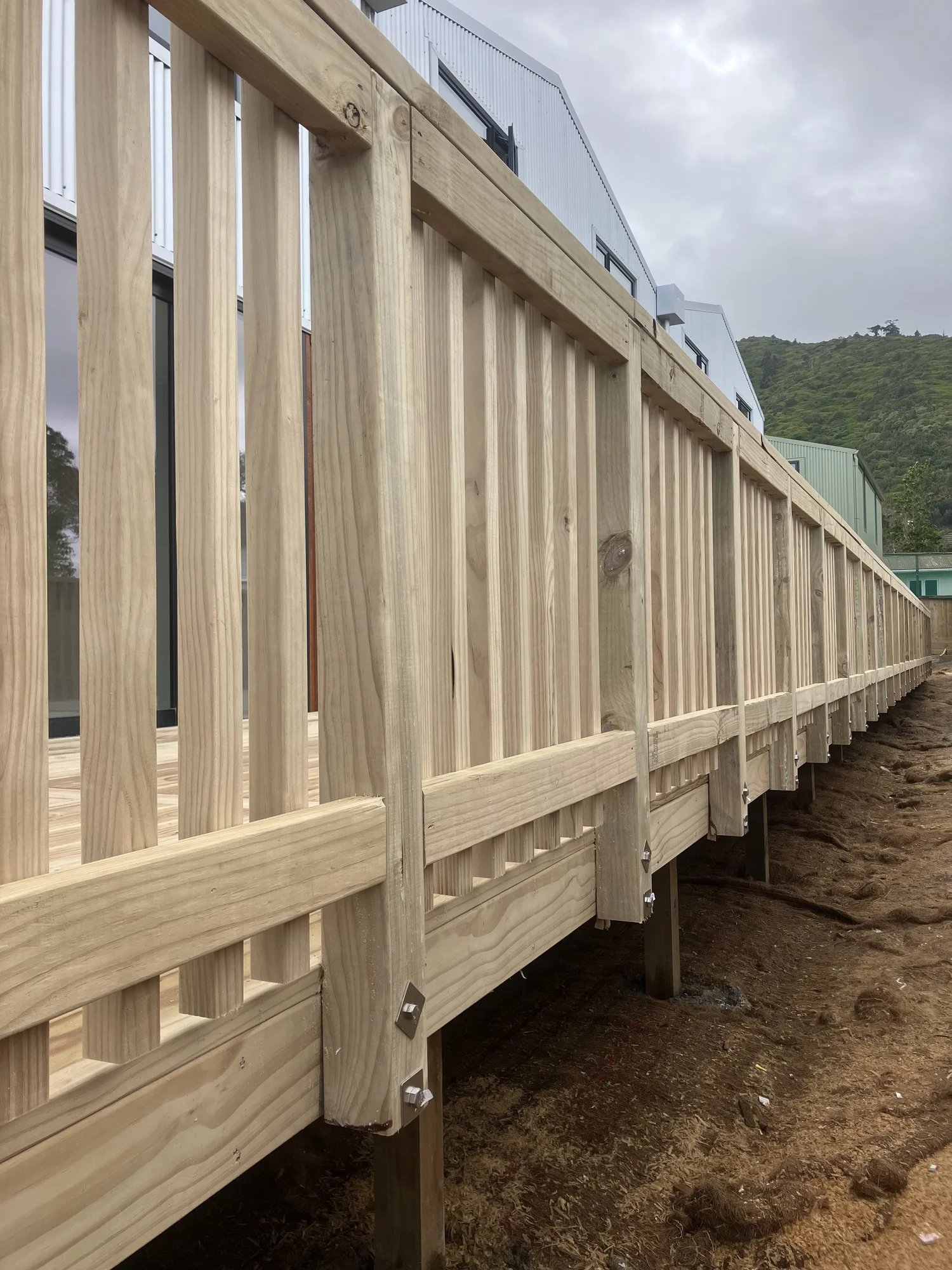 Deck balustrades Wellington Keen Builders